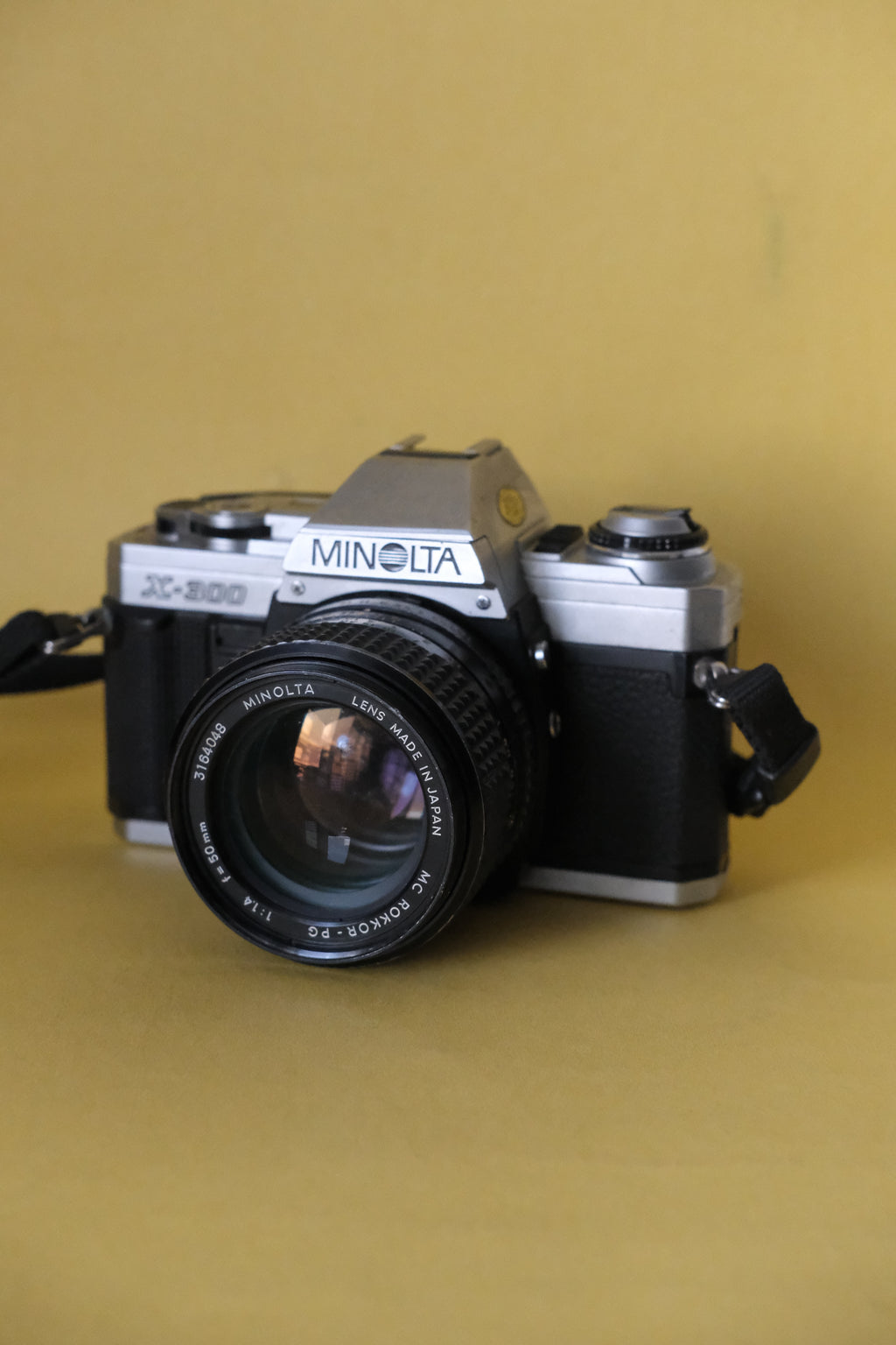 Minolta X-300 + Minolta MD Rokkor 50mm f/1.4