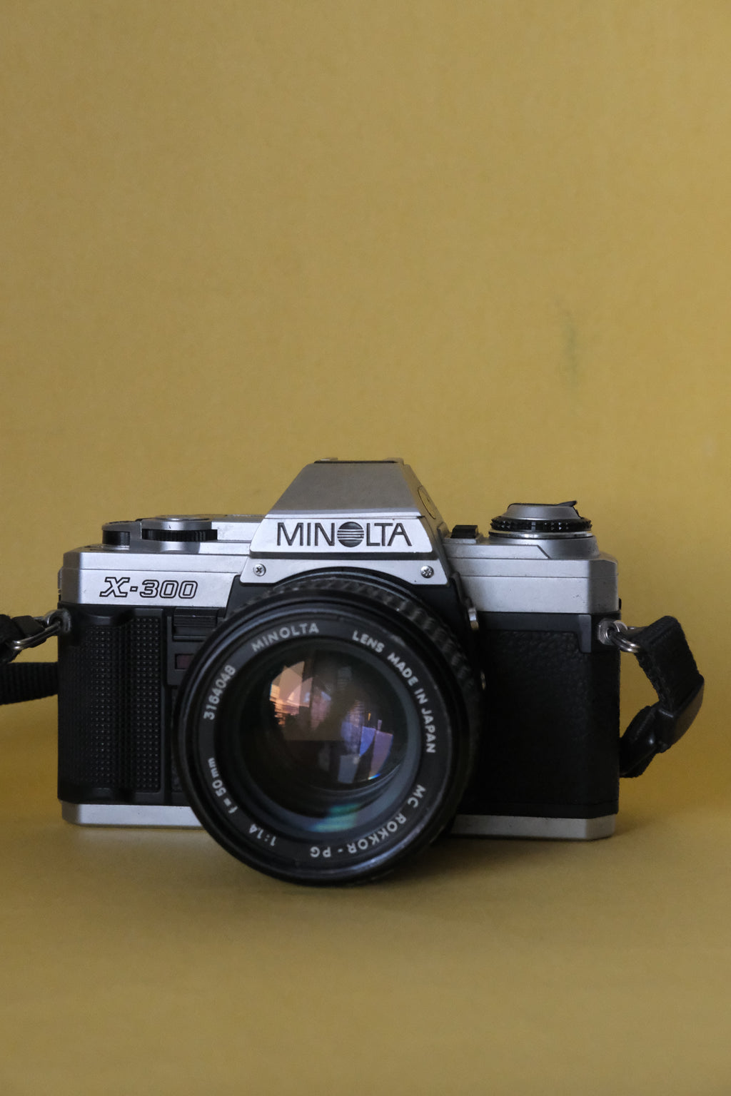 Minolta X-300 + Minolta MD Rokkor 50mm f/1.4