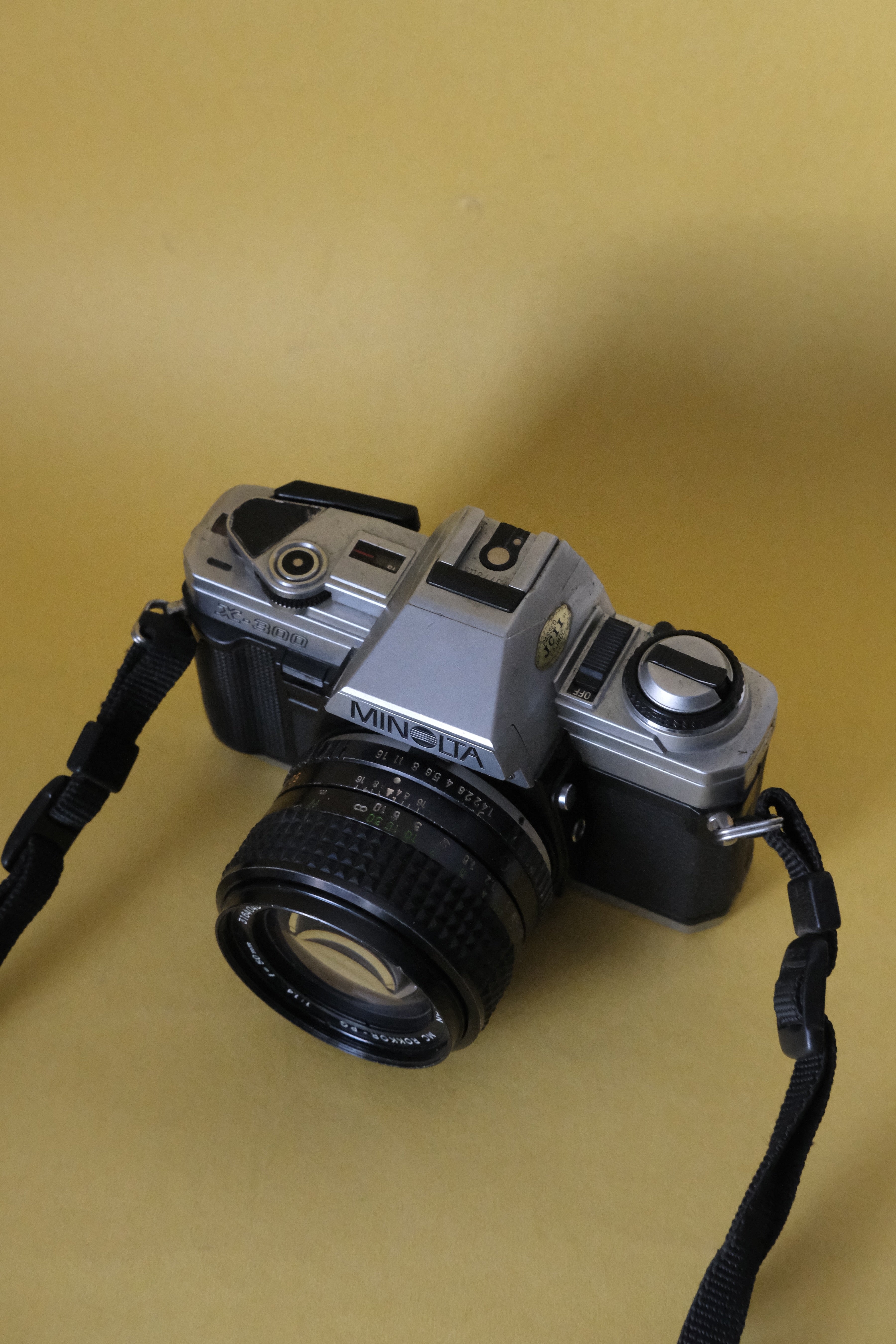 Minolta X-300 + Minolta MD Rokkor 50mm f/1.4