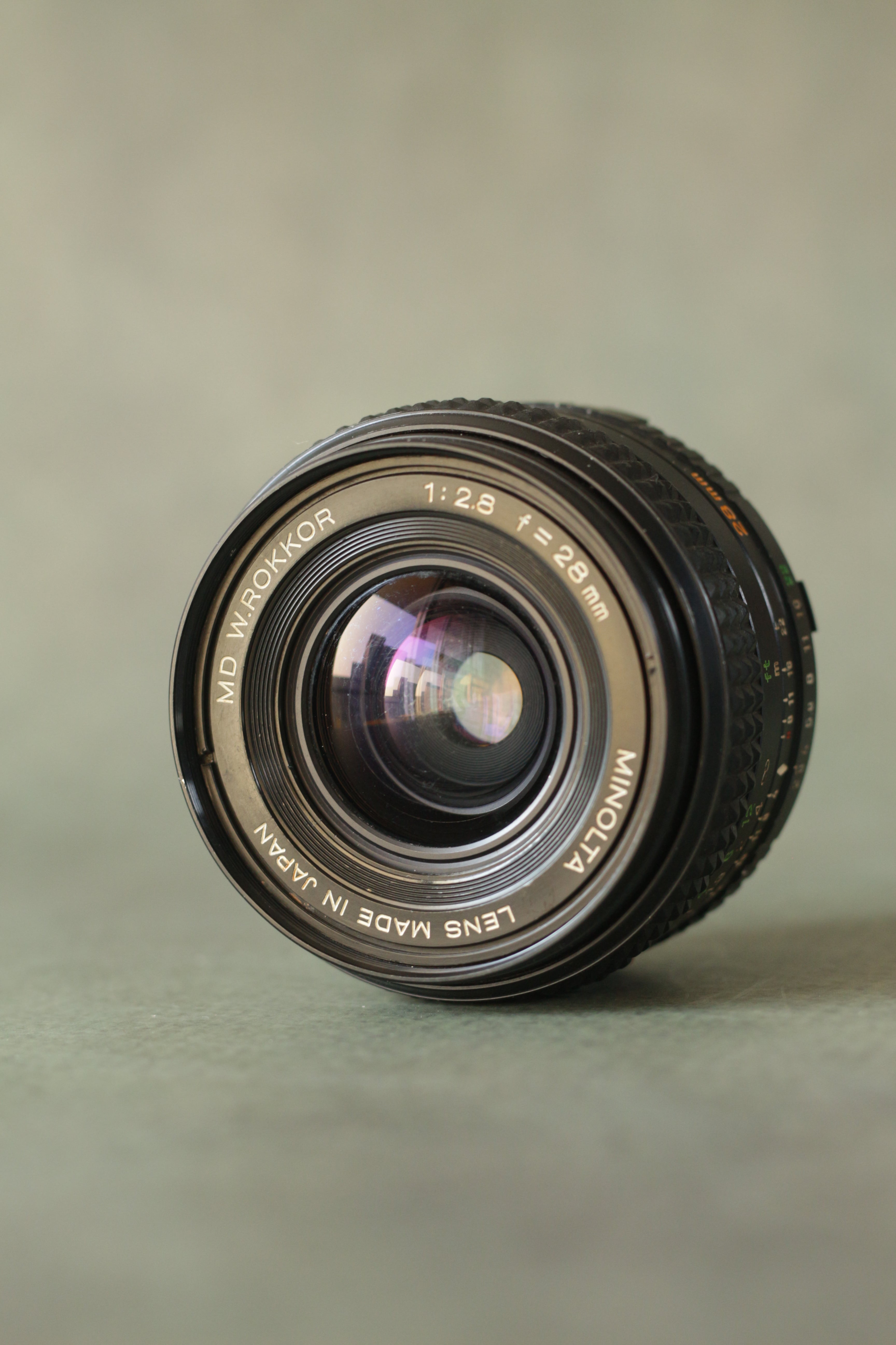 Minolta MD Rokkor 28mm F2.8 - MD/SR mount