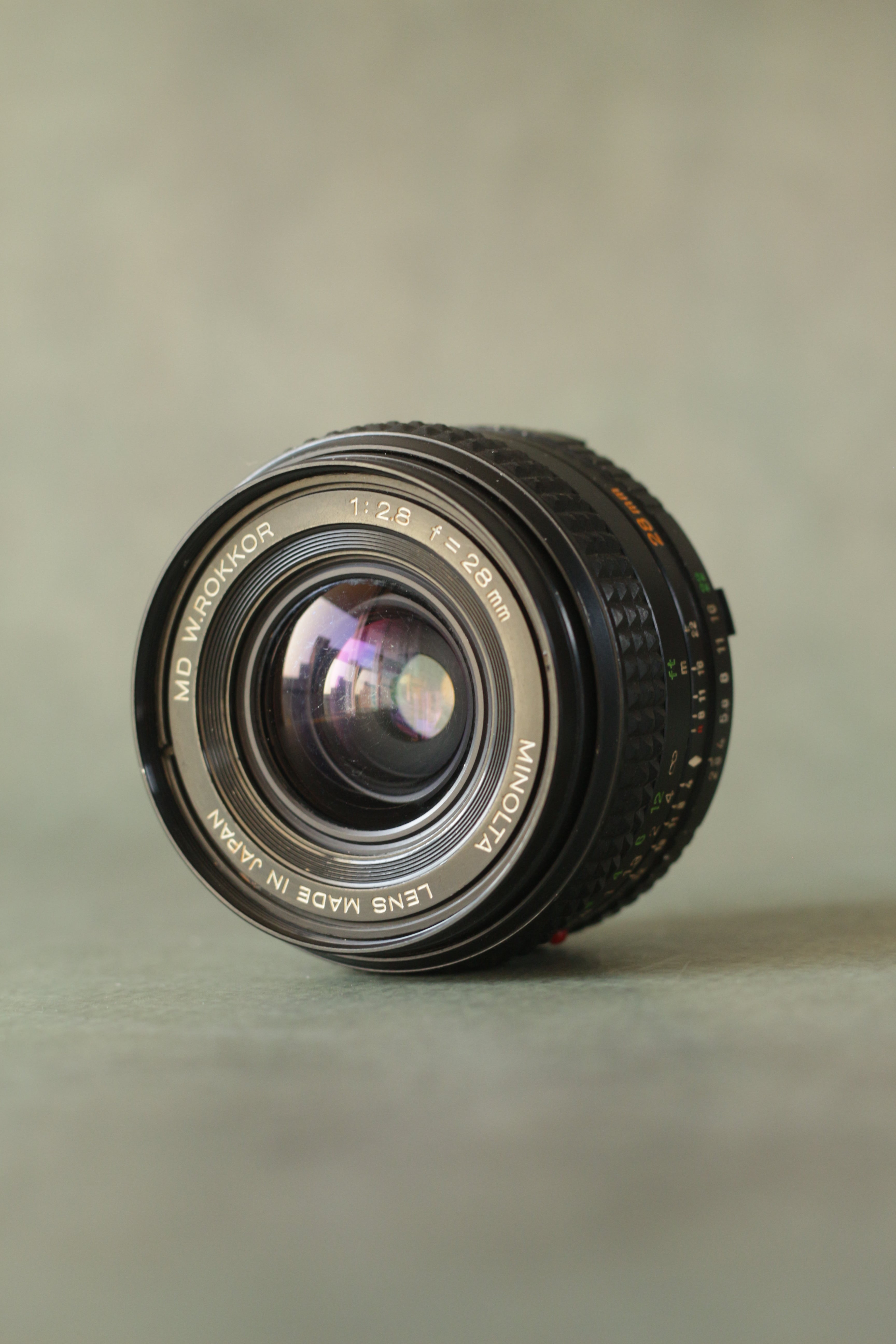 Minolta MD Rokkor 28mm F2.8 - MD/SR mount