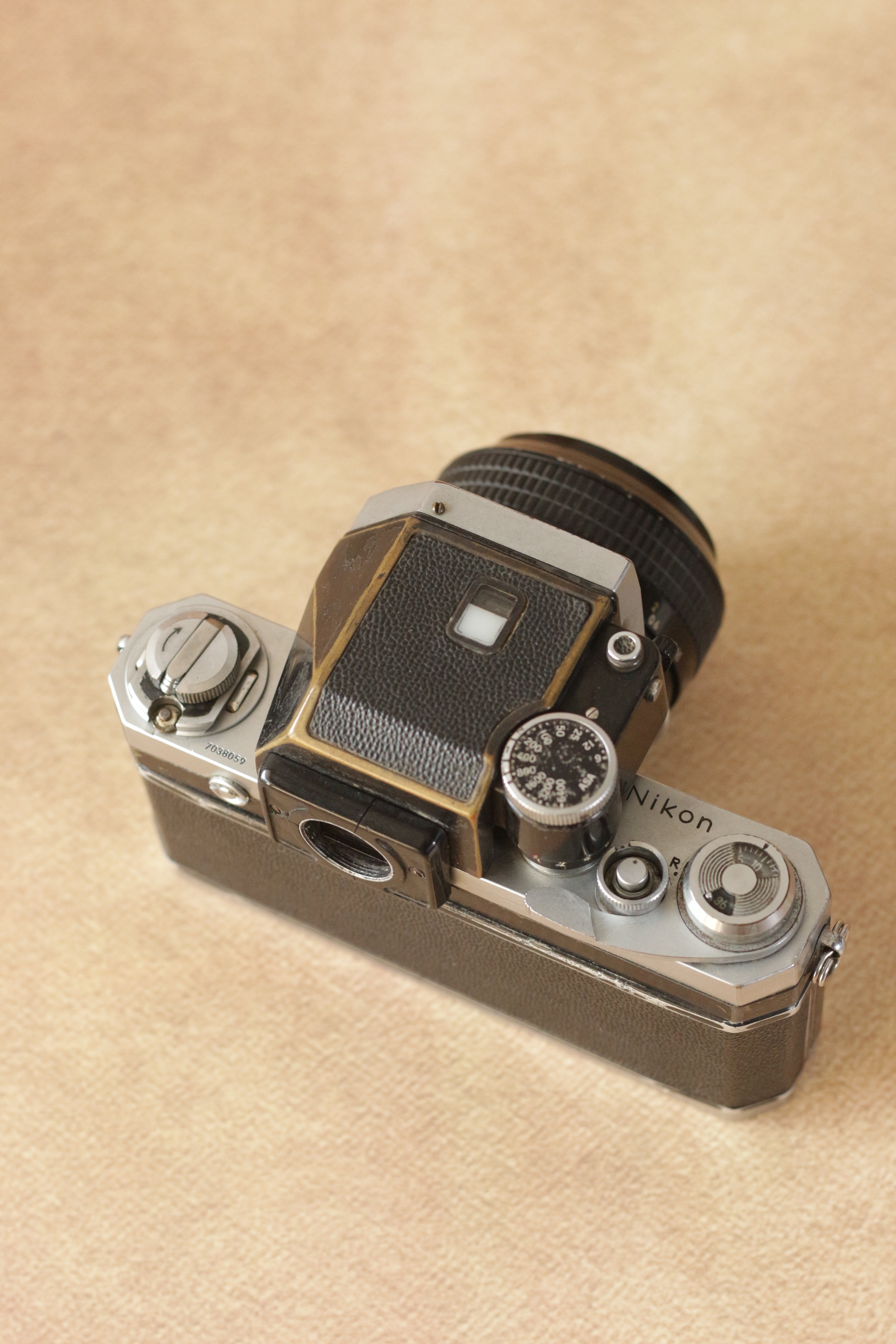 Nikon F (Photomic prism) +  Nikkor 50mm F1.4