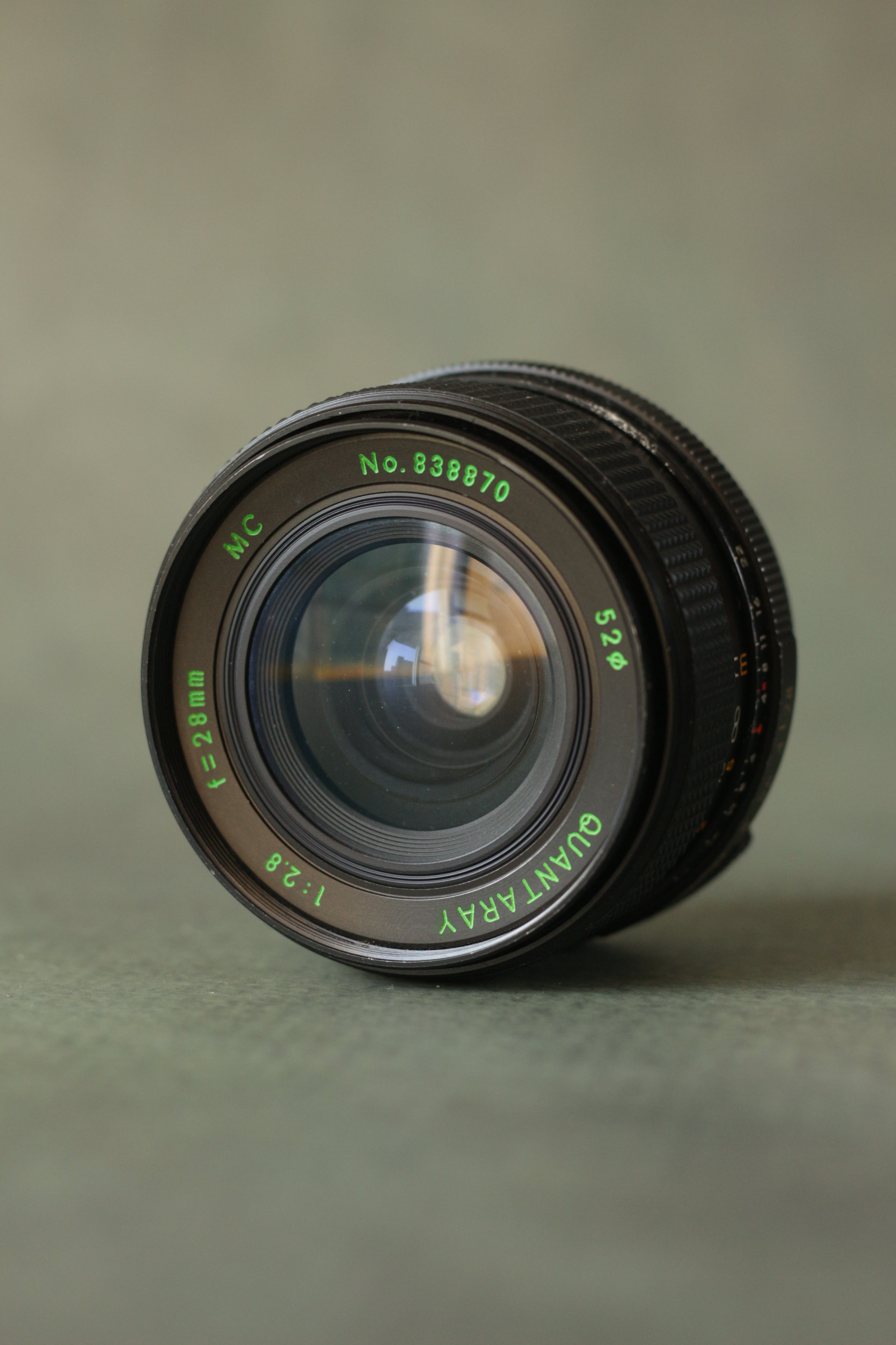 Quantaray MC 28mm f/2.8 - M42 Mount