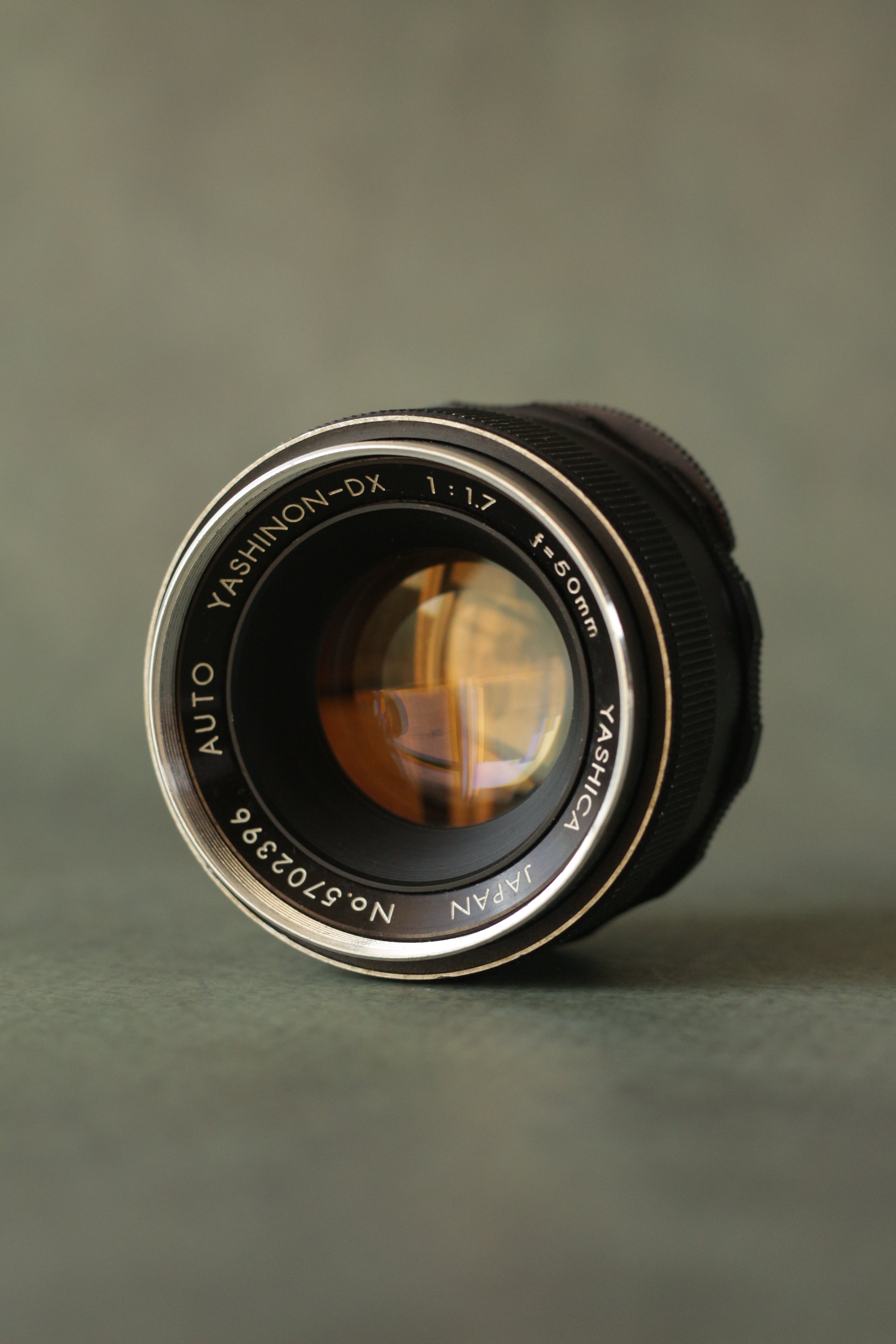 Yashinon DX Auto 50mm F1.7 - M42 mount