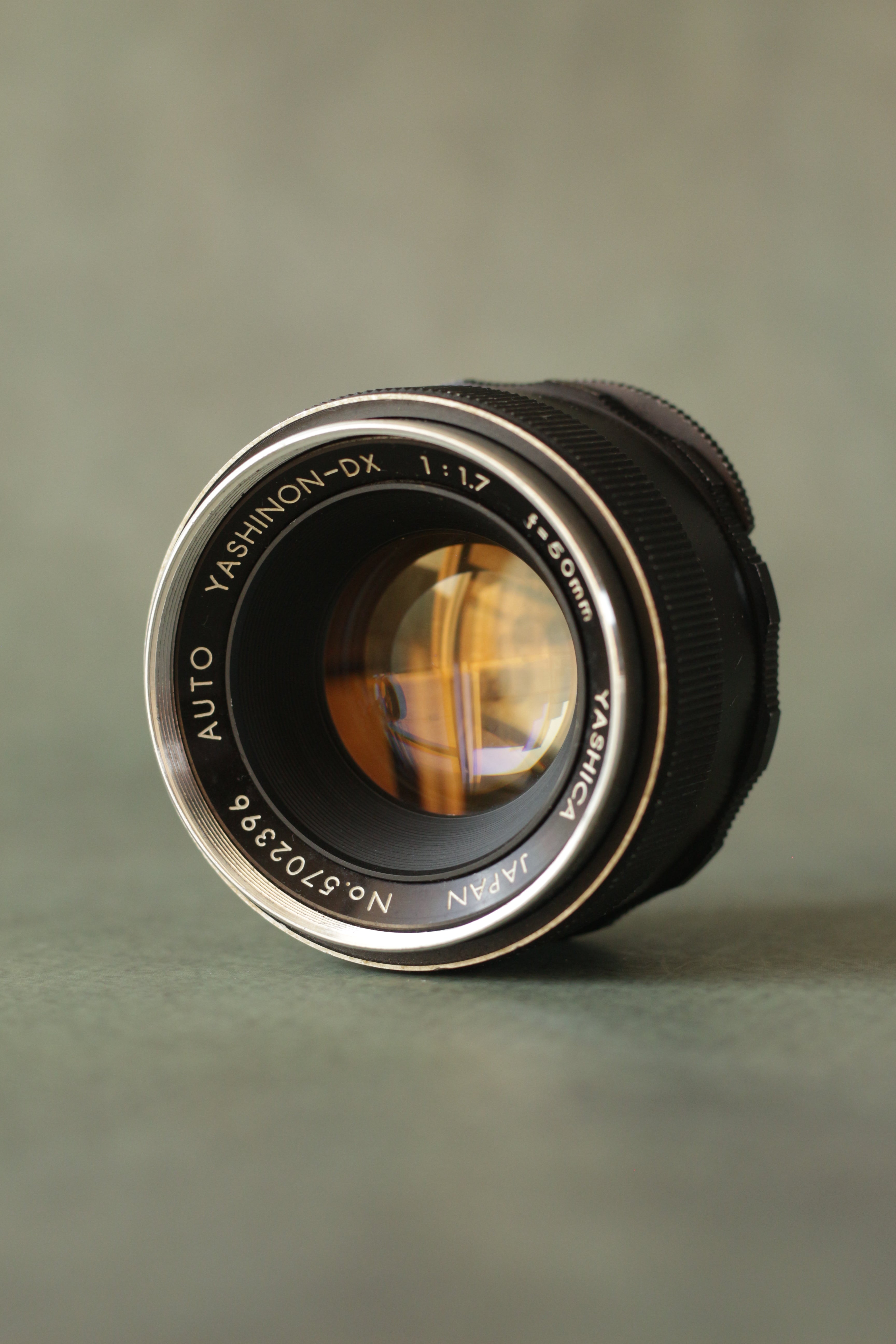 Yashinon DX Auto 50mm F1.7 - M42 mount