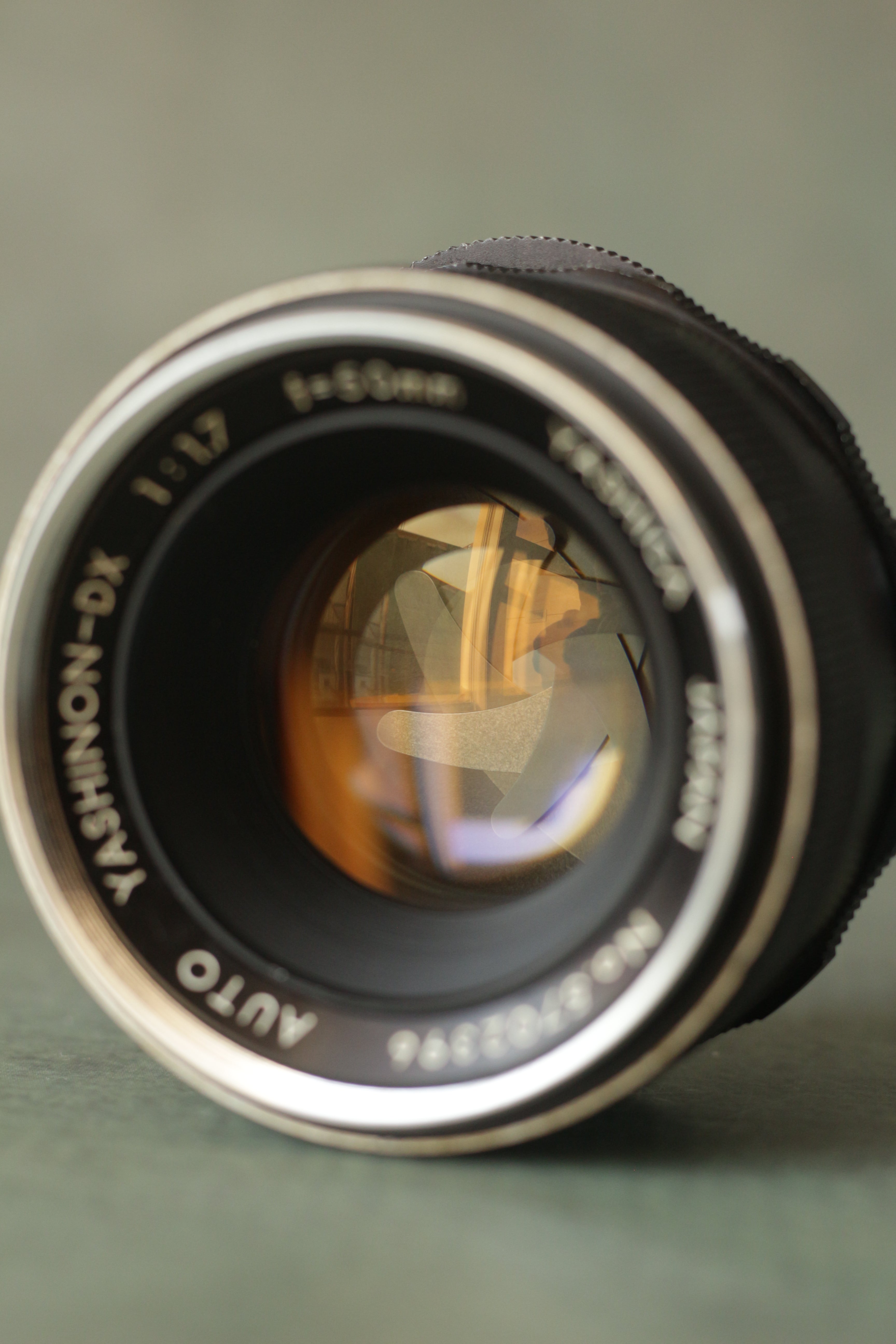 Yashinon DX Auto 50mm F1.7 - M42 mount