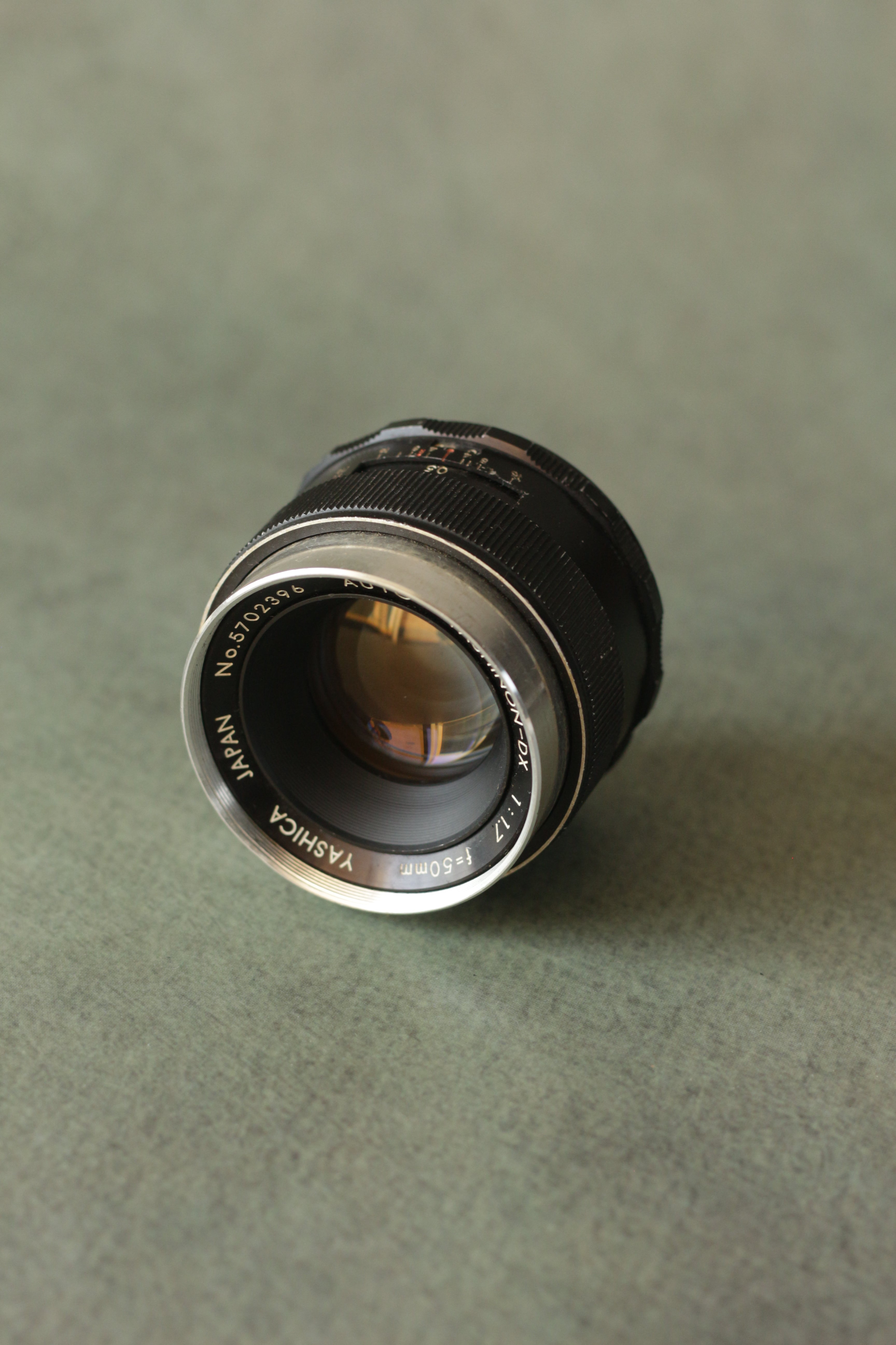 Yashinon DX Auto 50mm F1.7 - M42 mount