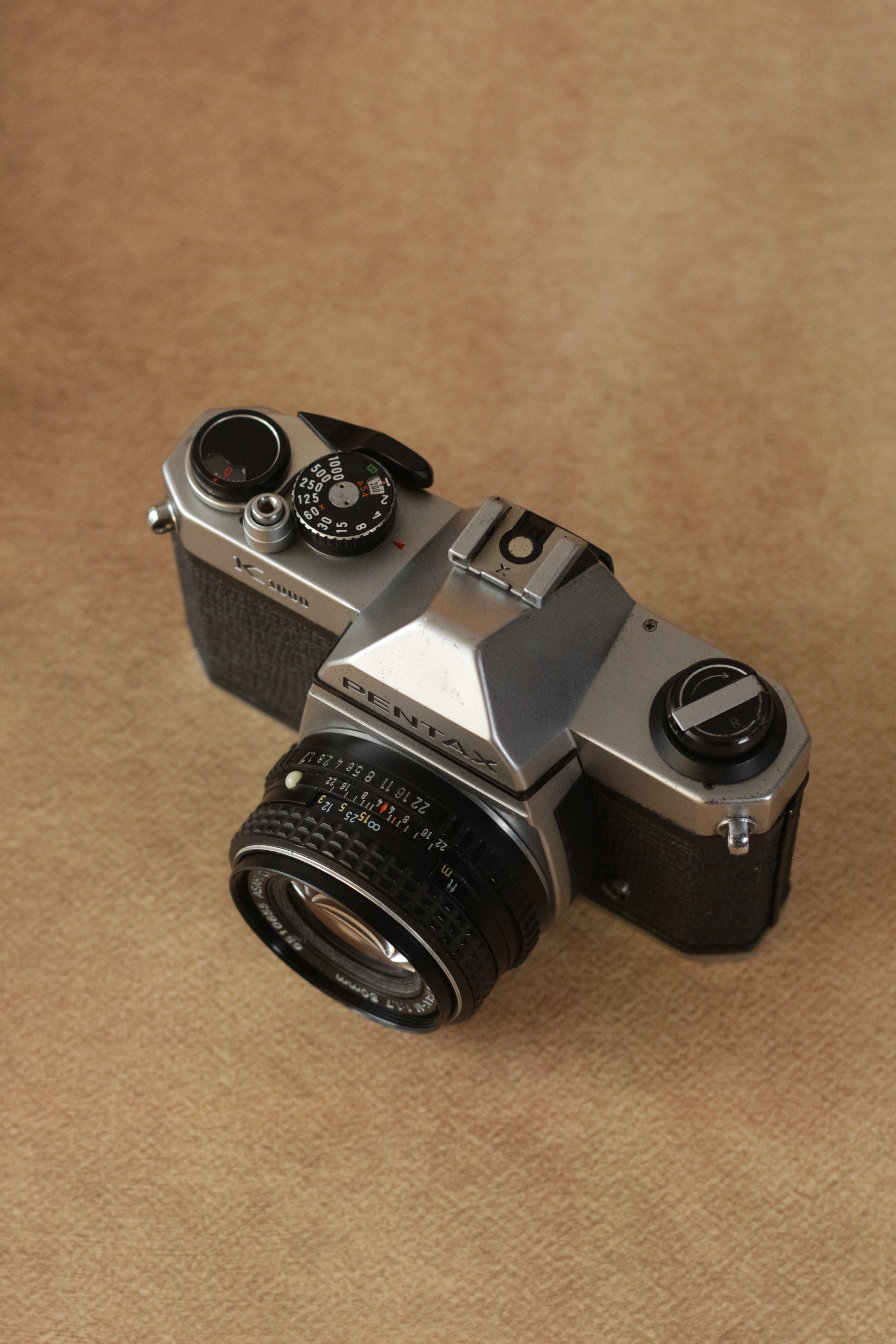 Pentax K1000 + SMC Pentax-M 50mm F1.7