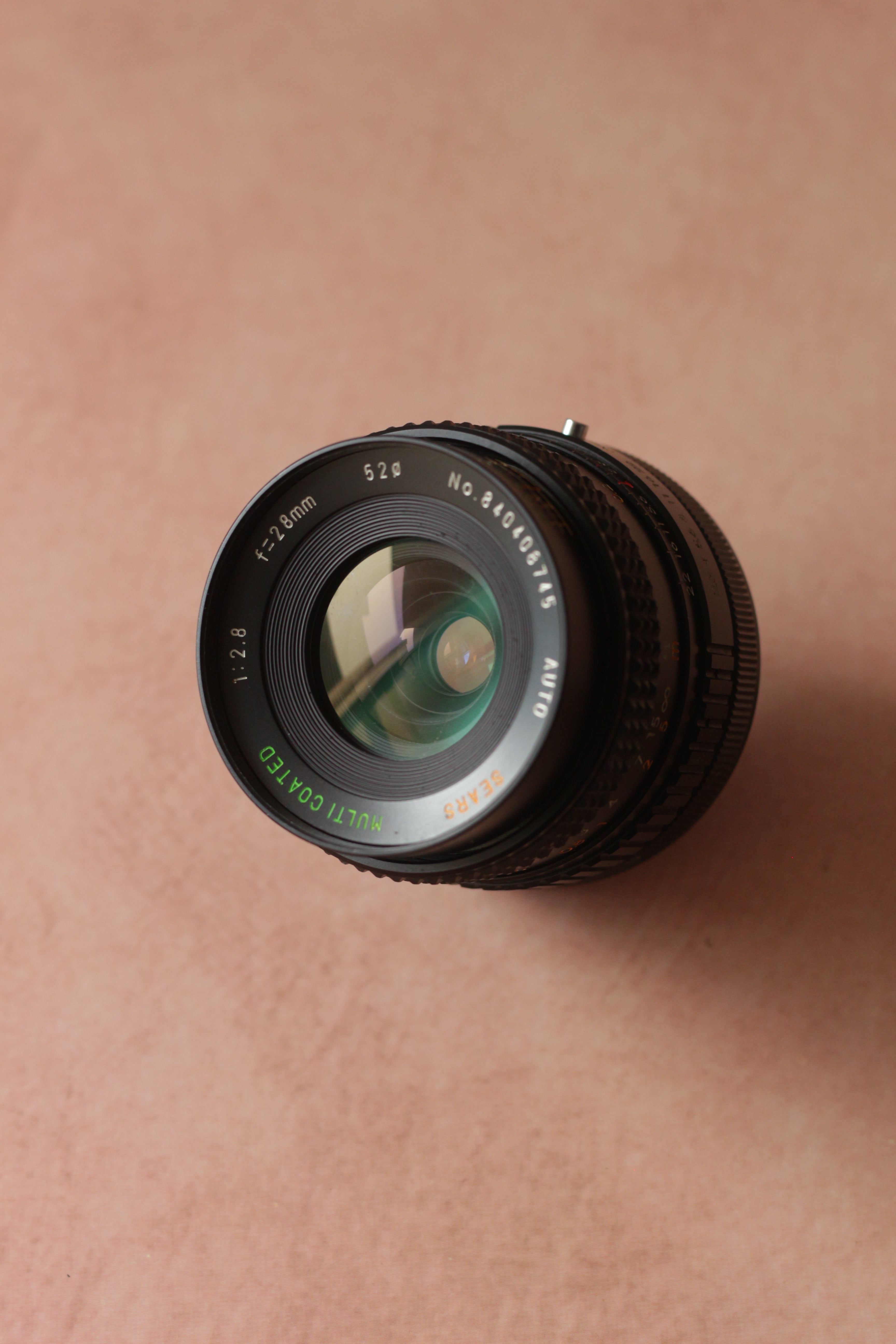 Sirius MC Automatic 28mm F2.8 - Canon FD mount