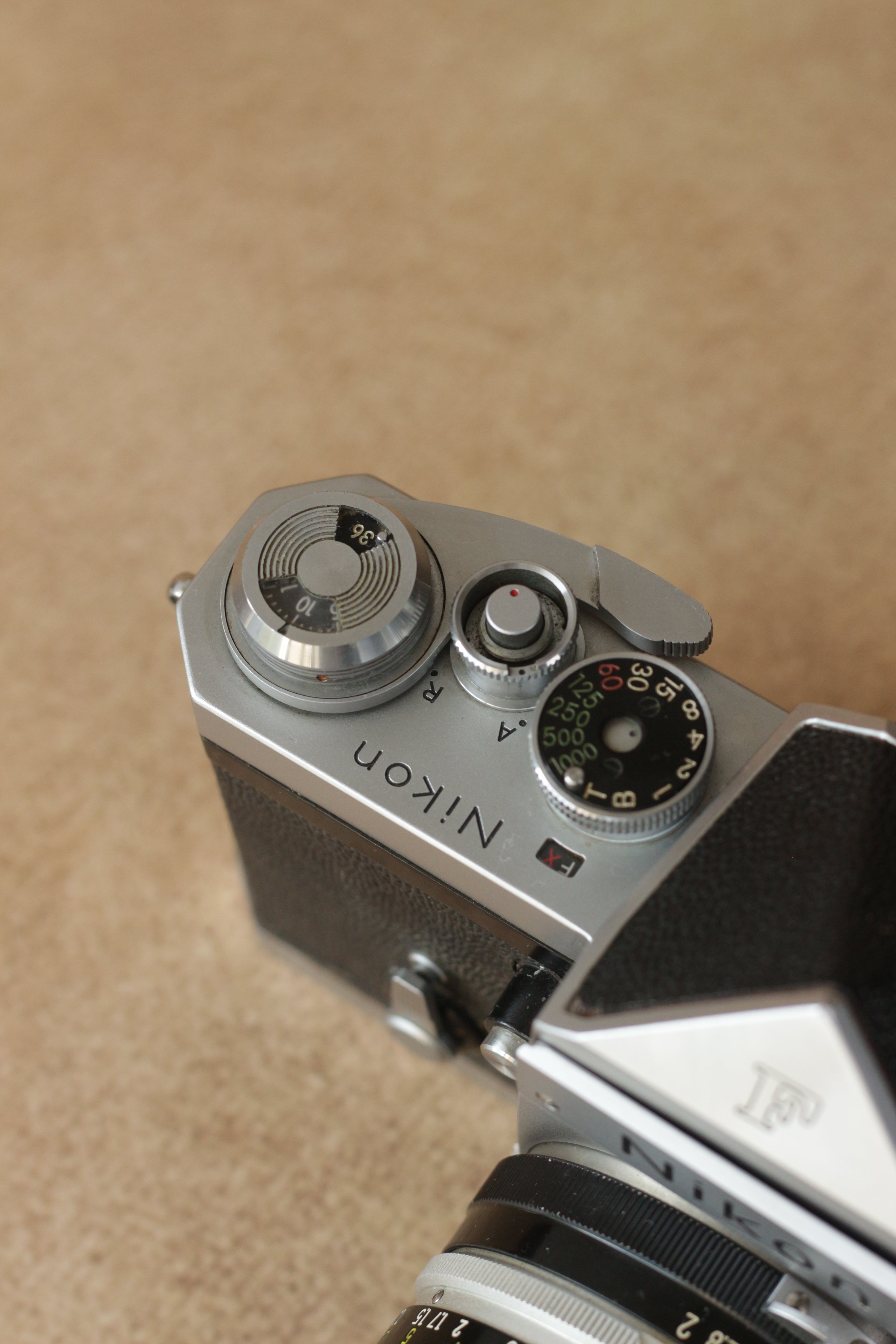 Nikon F + Nikkor-H Auto 50mm f/2 Lens