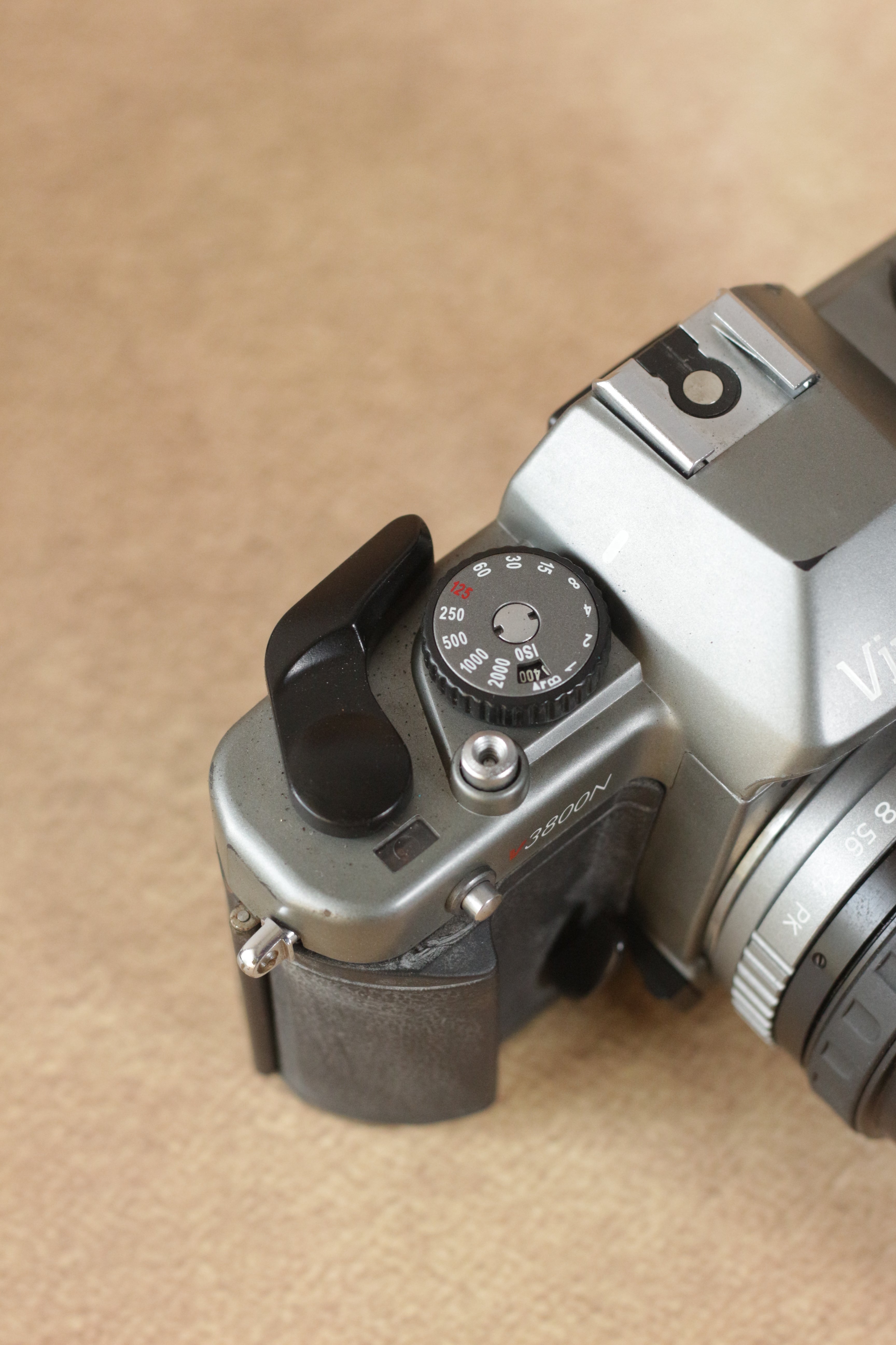 Vivitar V3800 + Vivitar Macro zoom 28-70mm