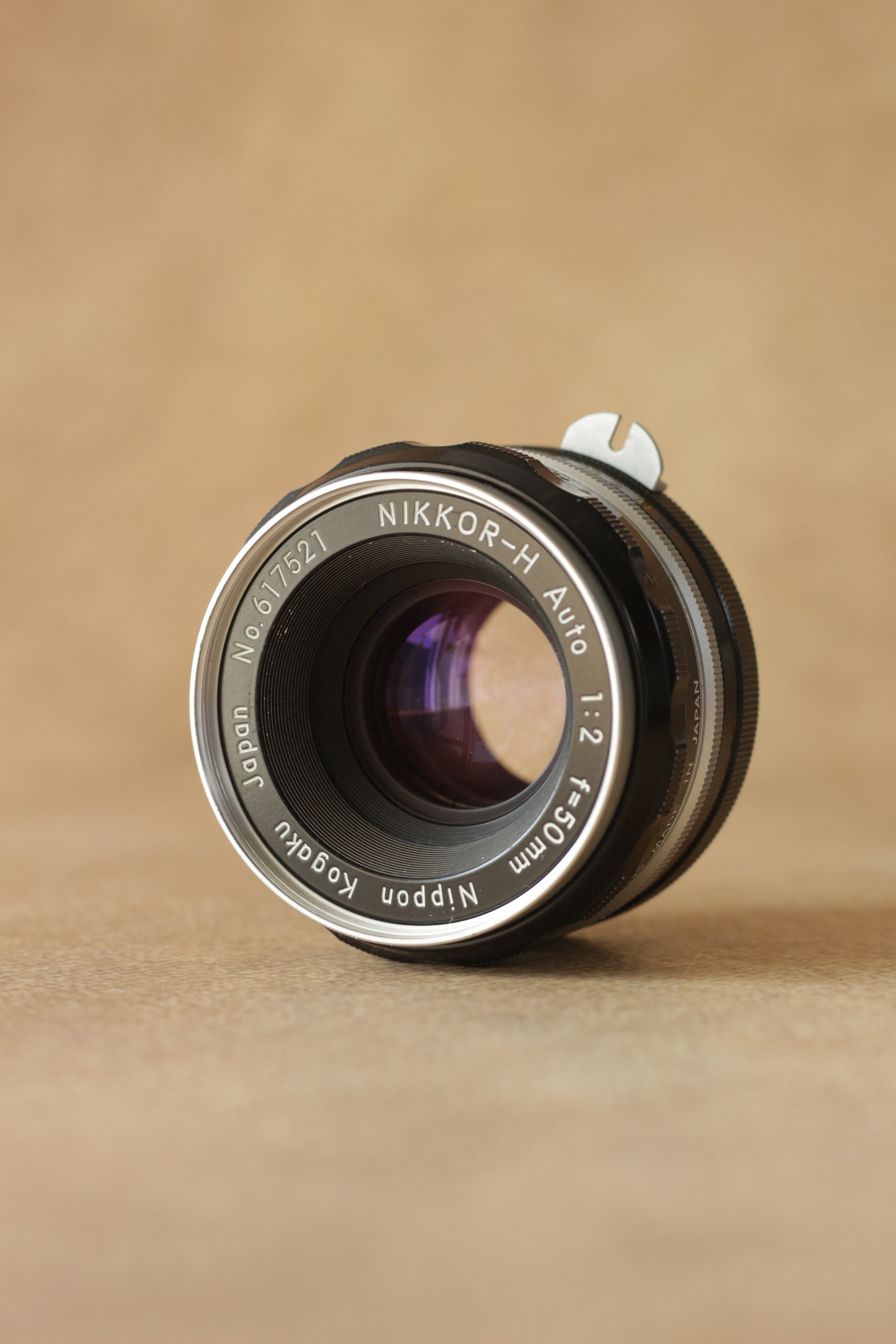 Nikon F + Nikkor-H Auto 50mm f/2 Lens