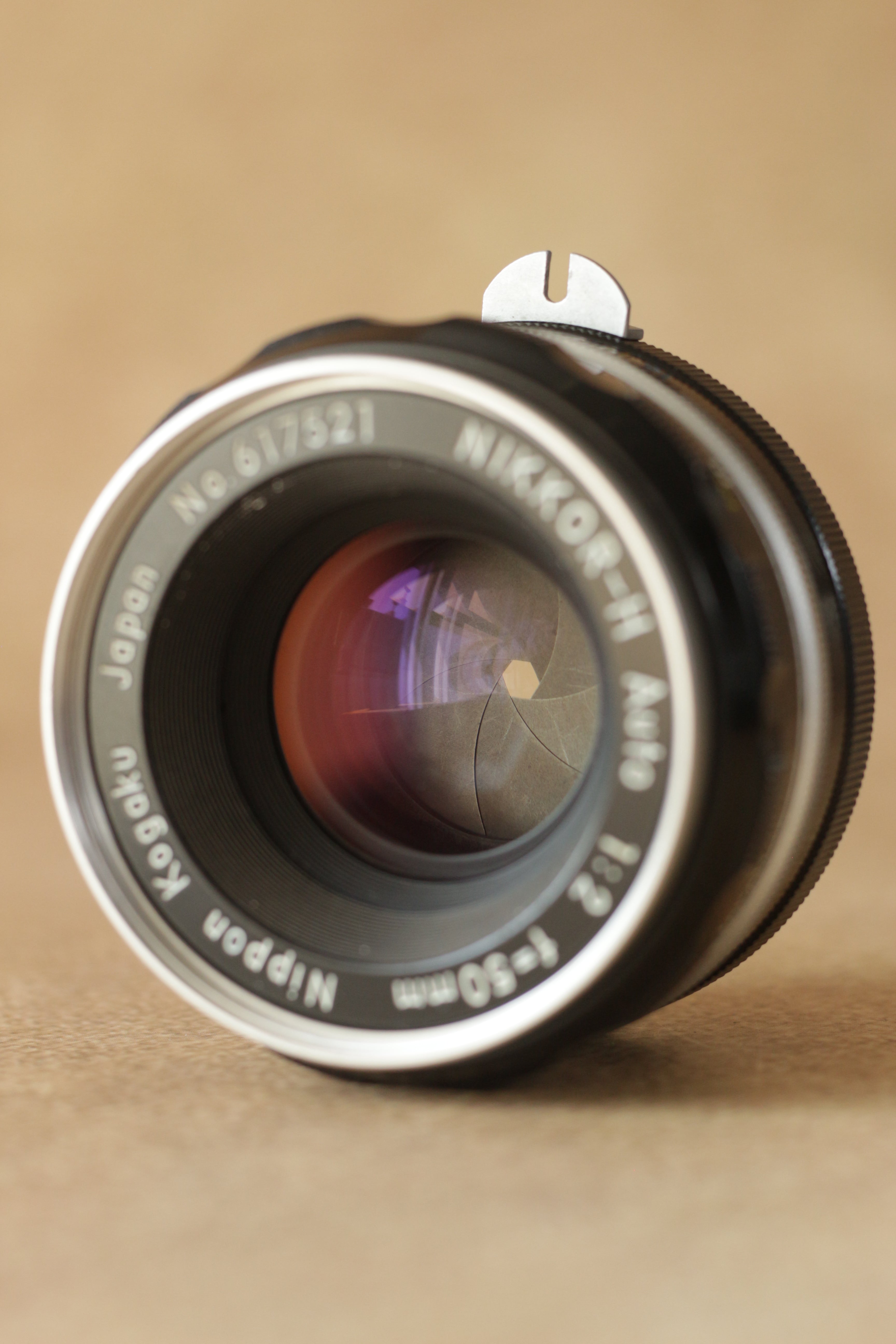 Nikon F + Nikkor-H Auto 50mm f/2 Lens