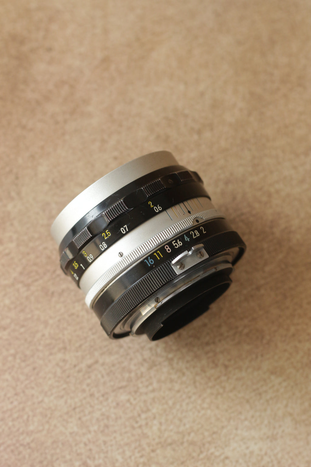 Nikon F + Nikkor-H Auto 50mm f/2 Lens