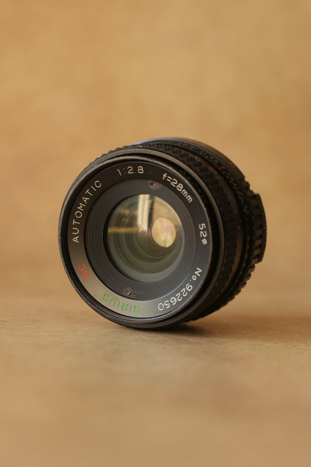 Sirius MC Automatic 28mm F2.8 - M42 mount