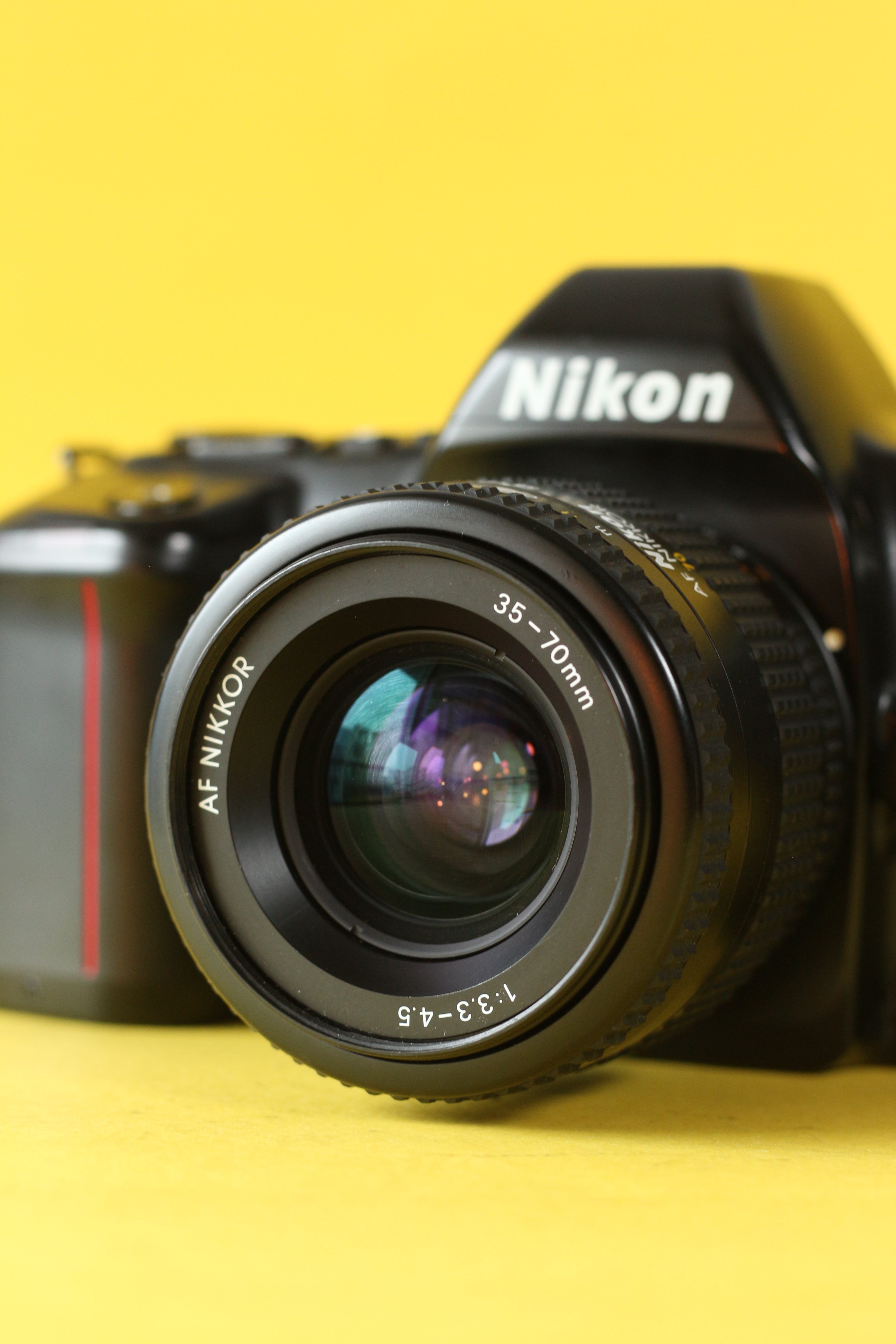 Nikon F-601M + Nikkor AF 35–80mm D Zoom
