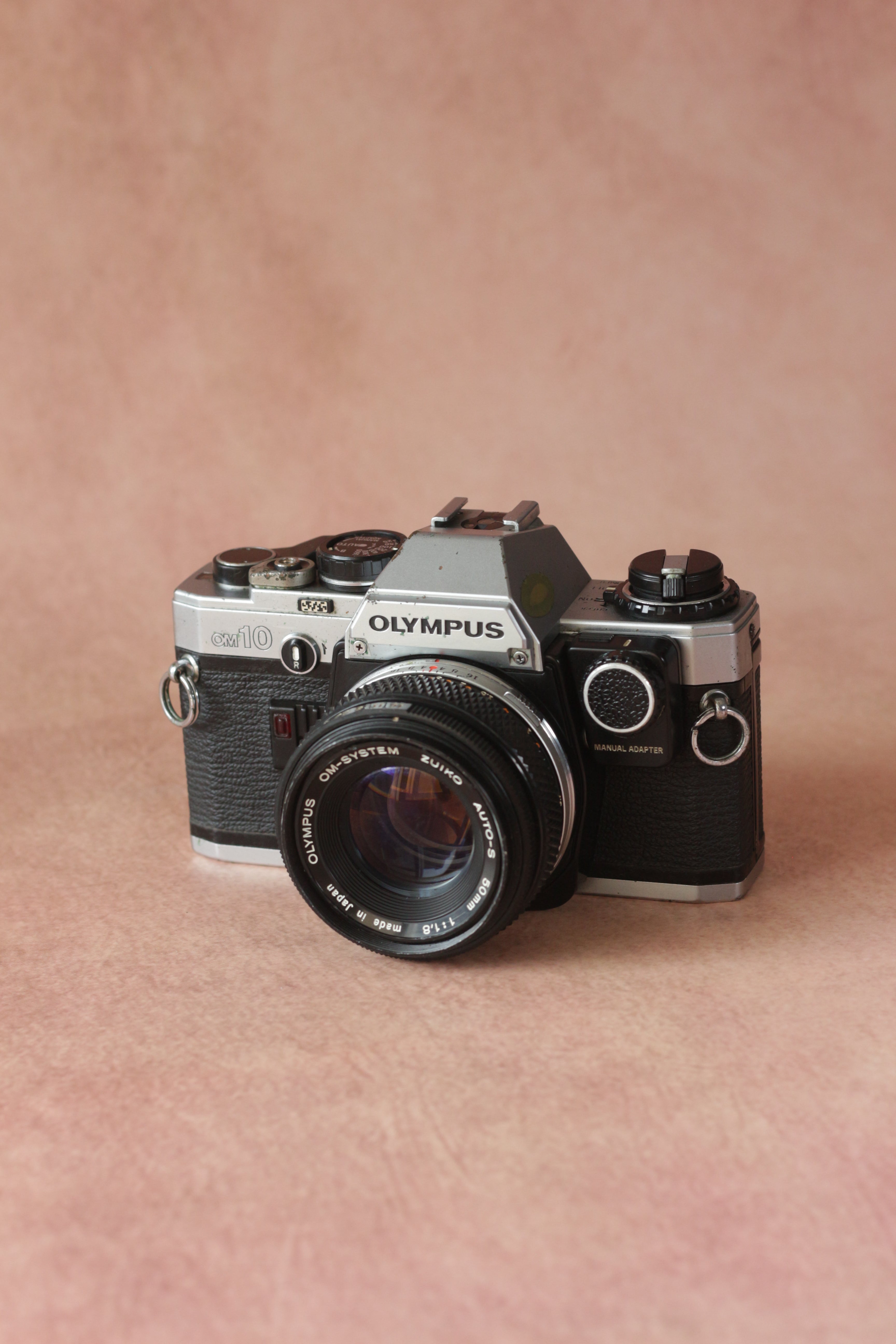 Olympus OM10 + Manual adapter