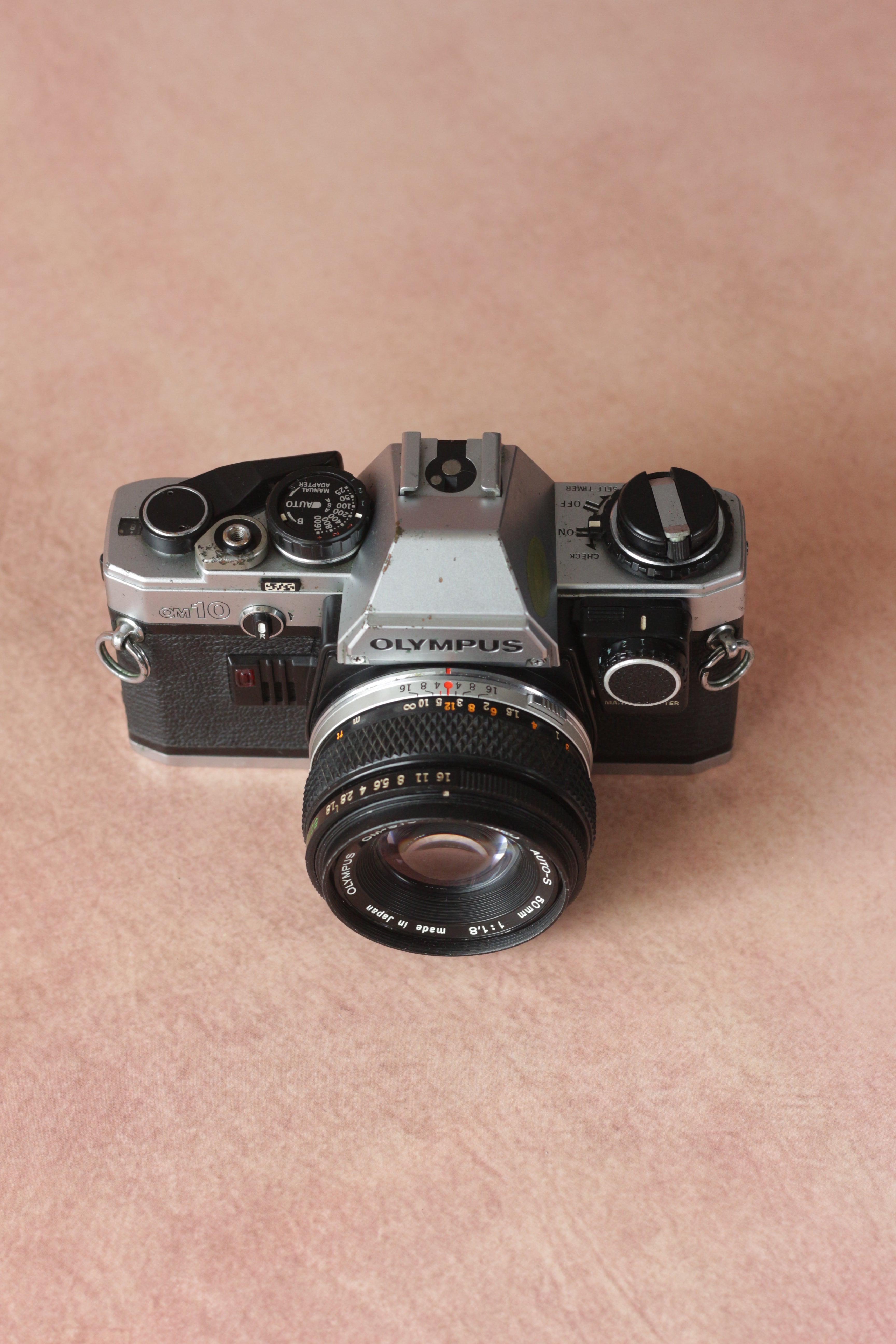 Olympus OM10 + Manual adapter