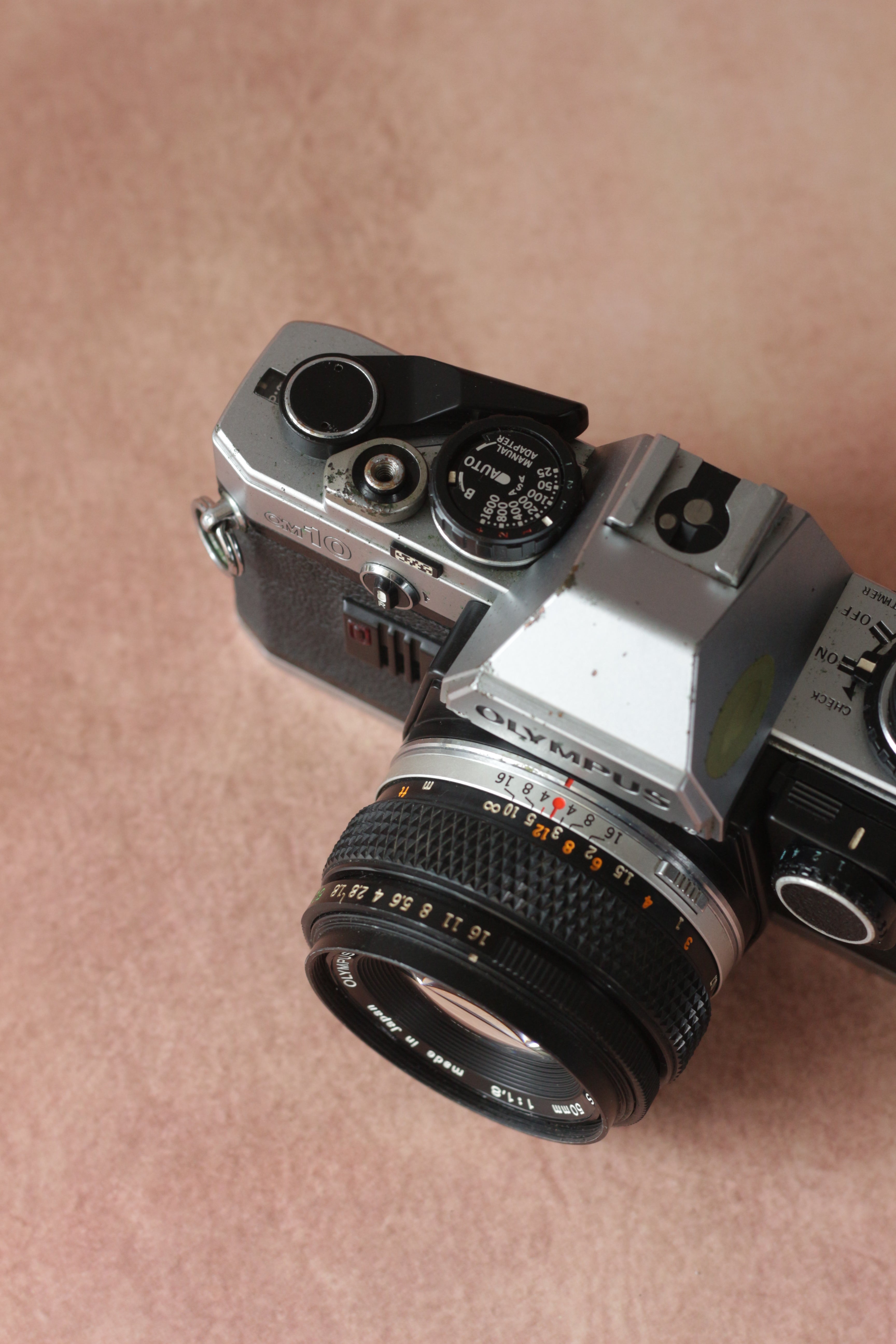 Olympus OM10 + Manual adapter