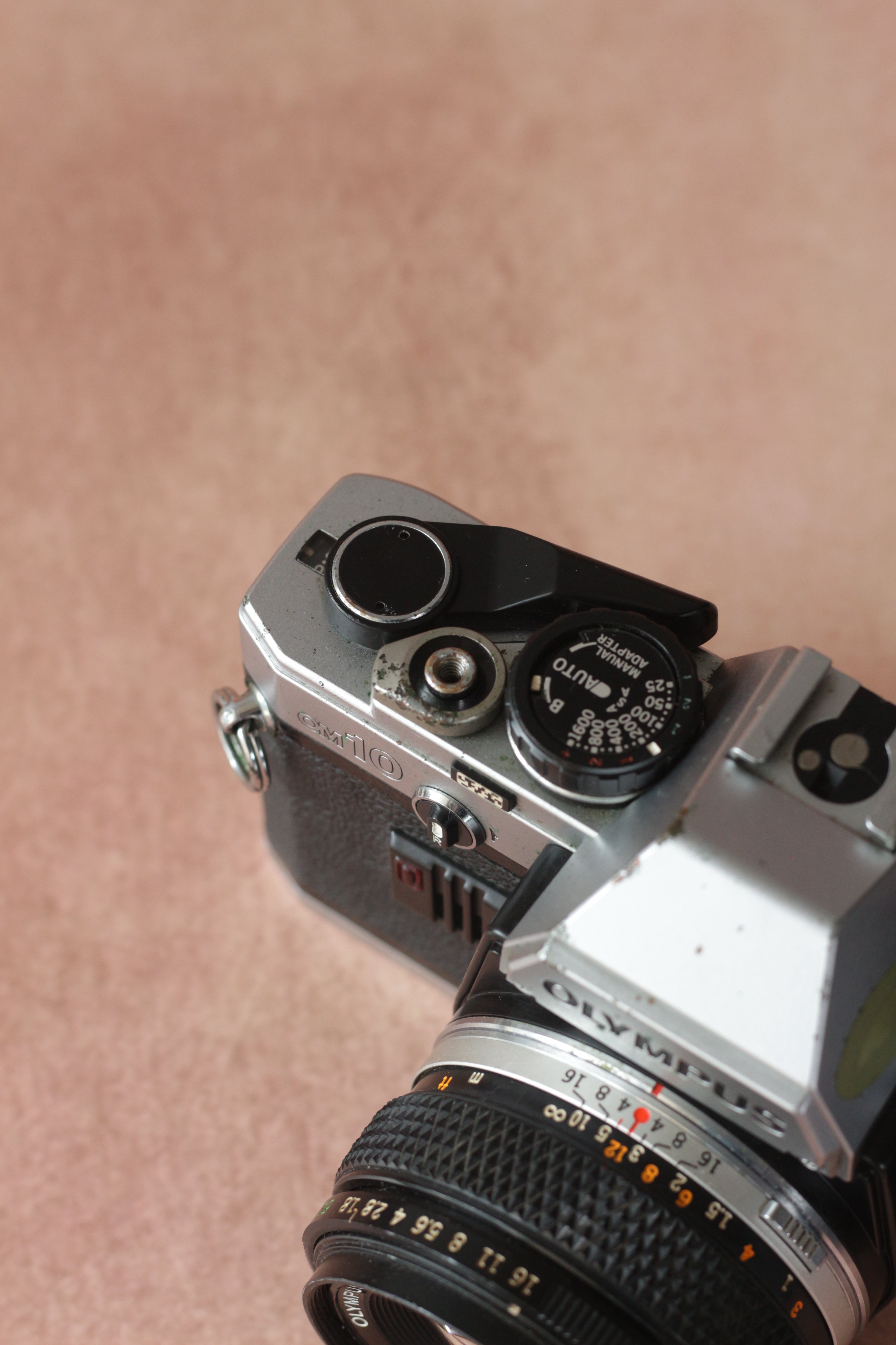 Olympus OM10 + Manual adapter