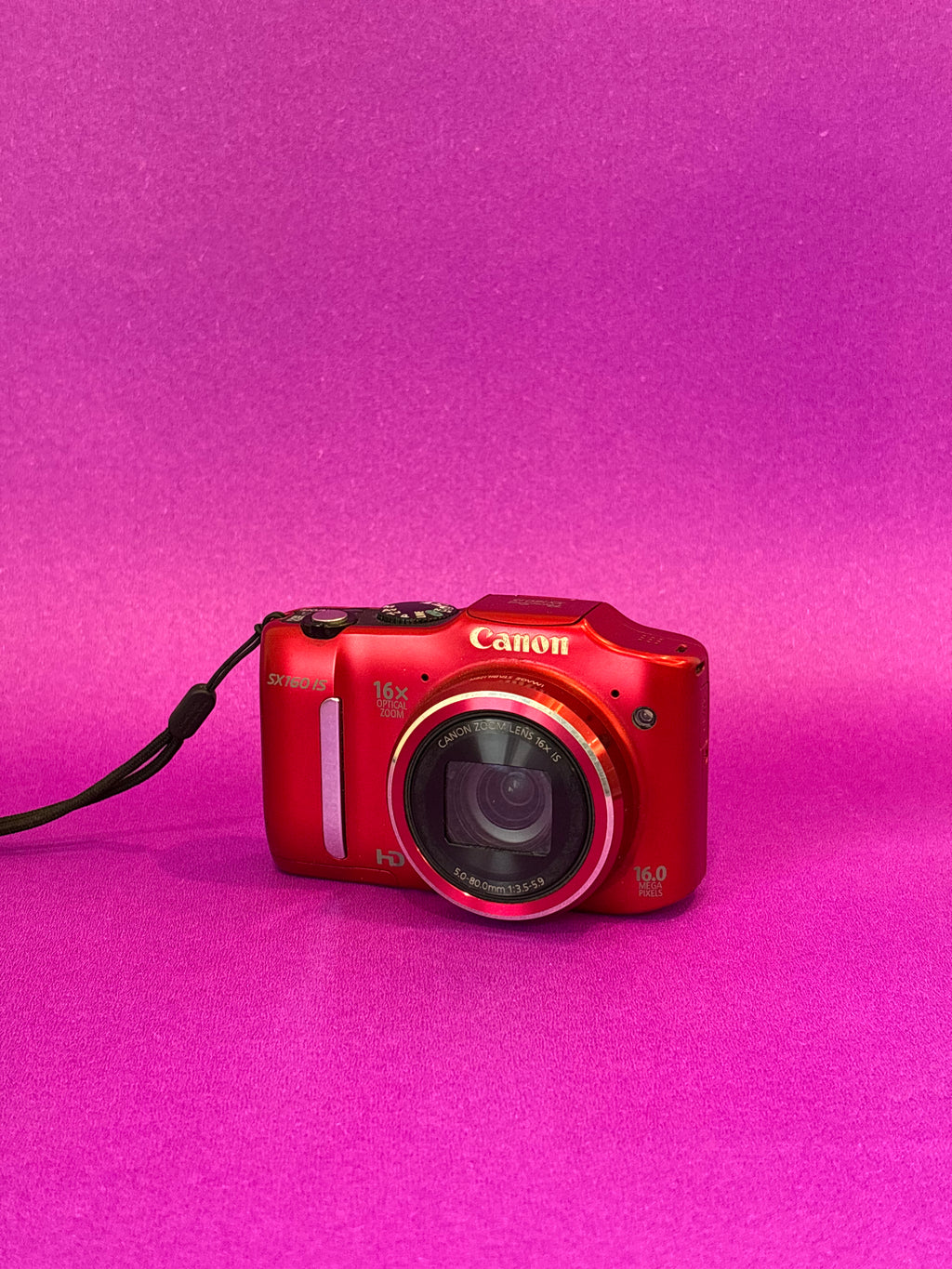 Canon PowerShot SX160 IS – Red