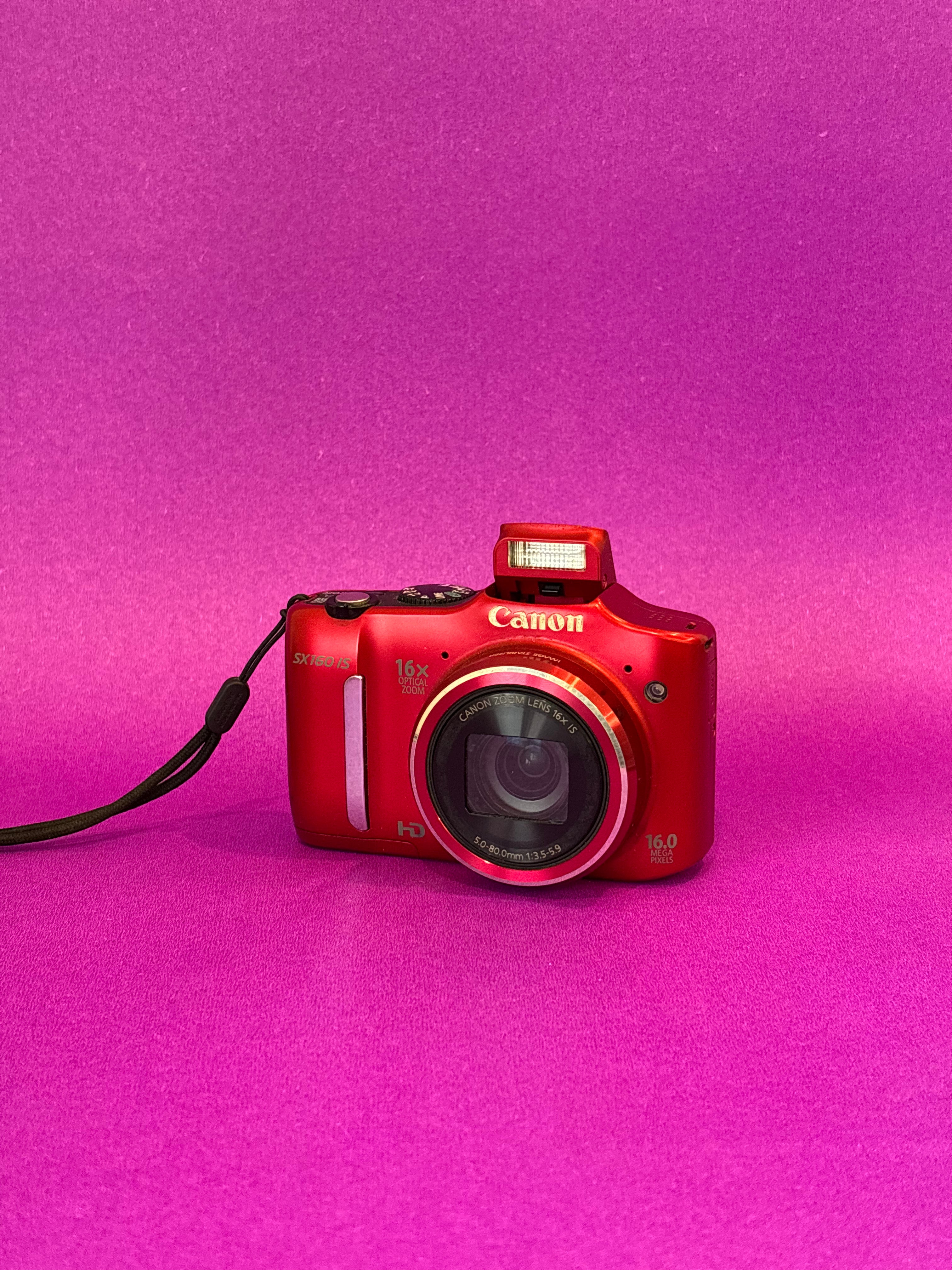 Canon PowerShot SX160 IS – Red