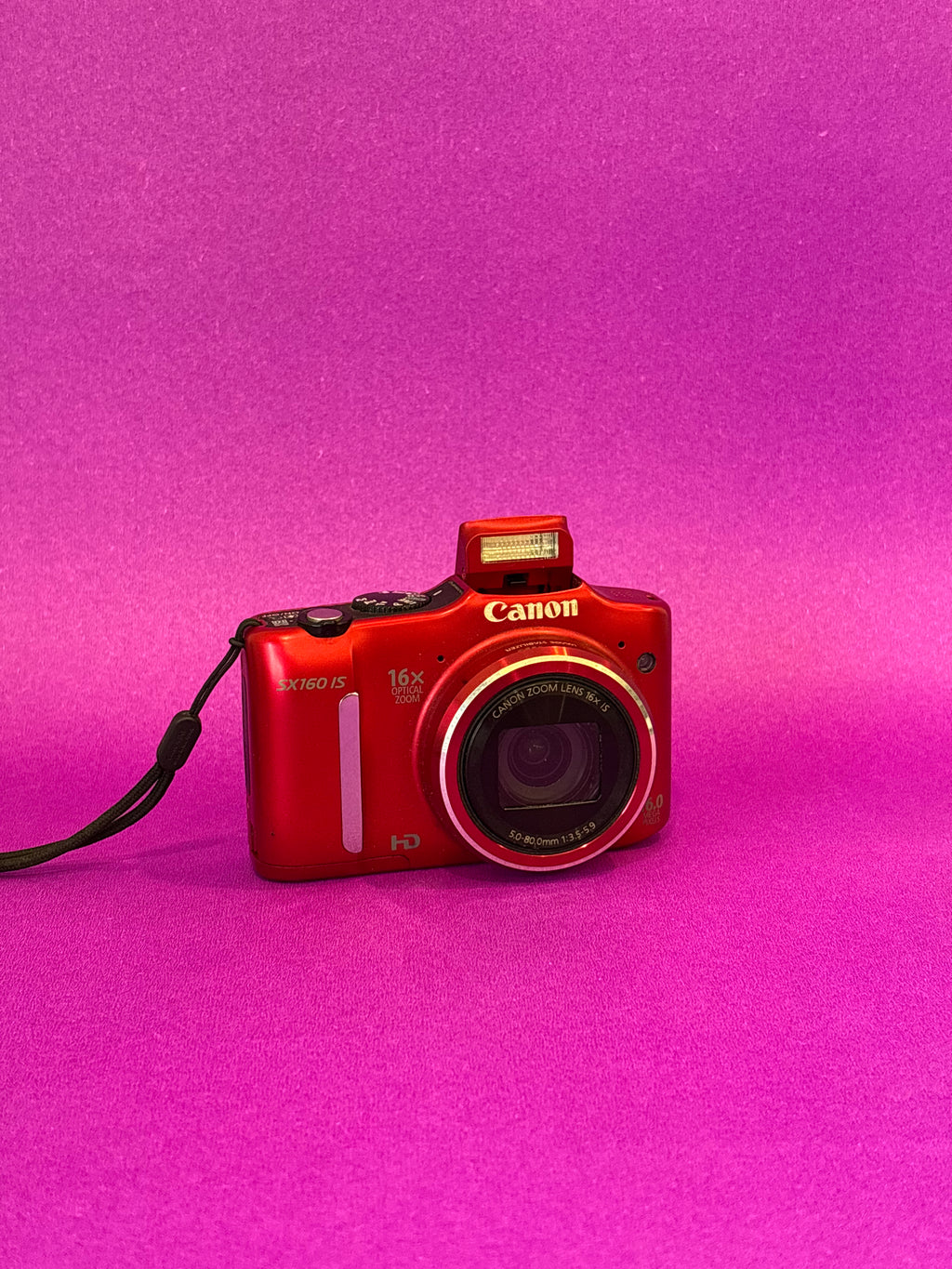 Canon PowerShot SX160 IS – Red