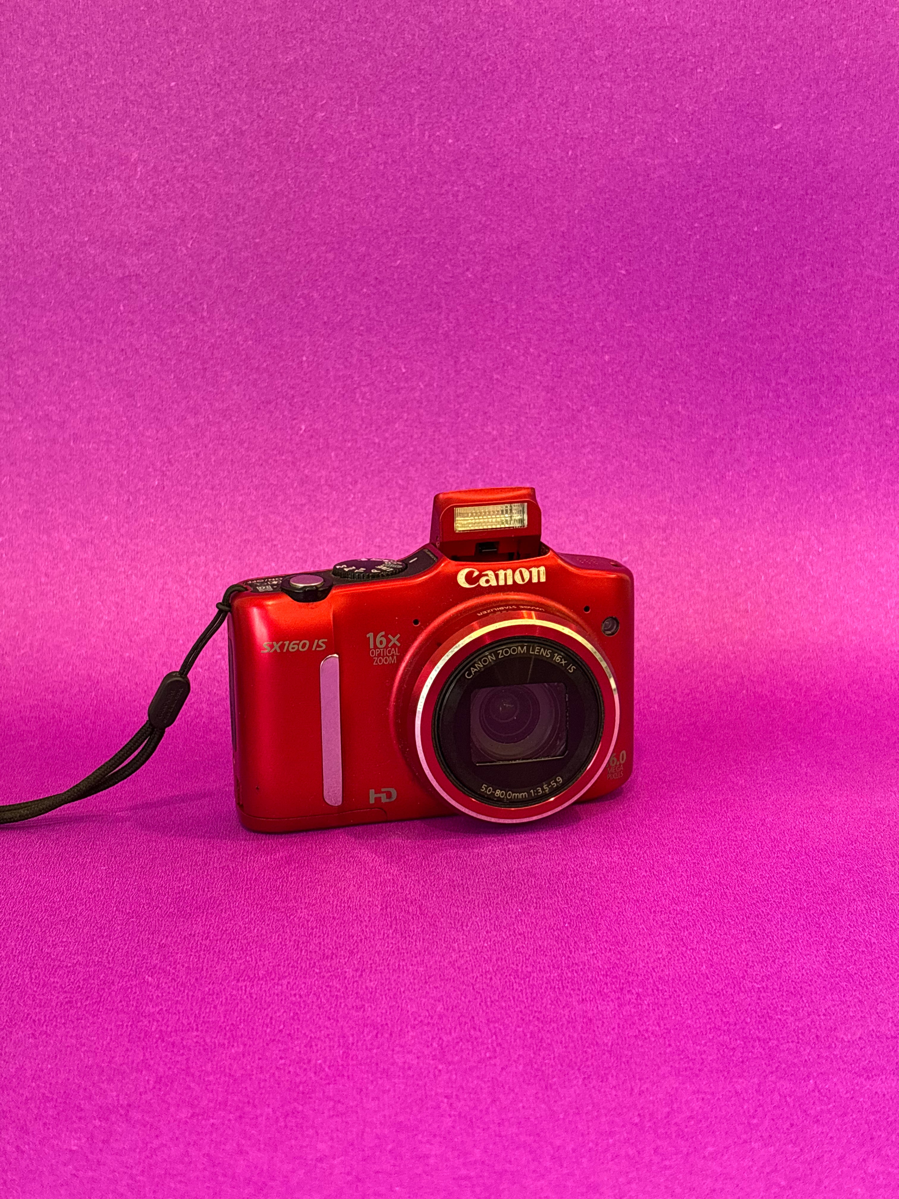 Canon PowerShot SX160 IS – Red