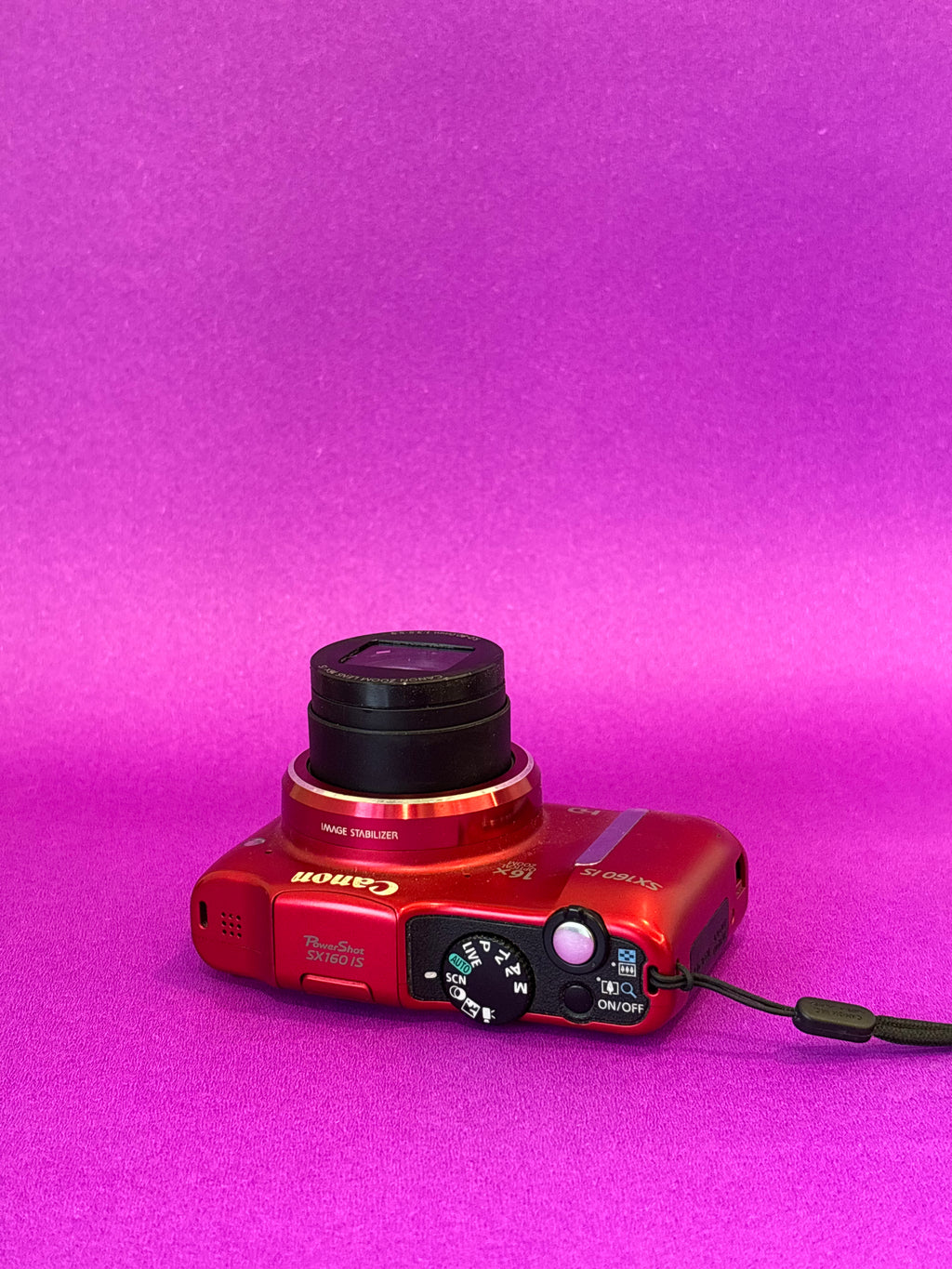 Canon PowerShot SX160 IS – Red