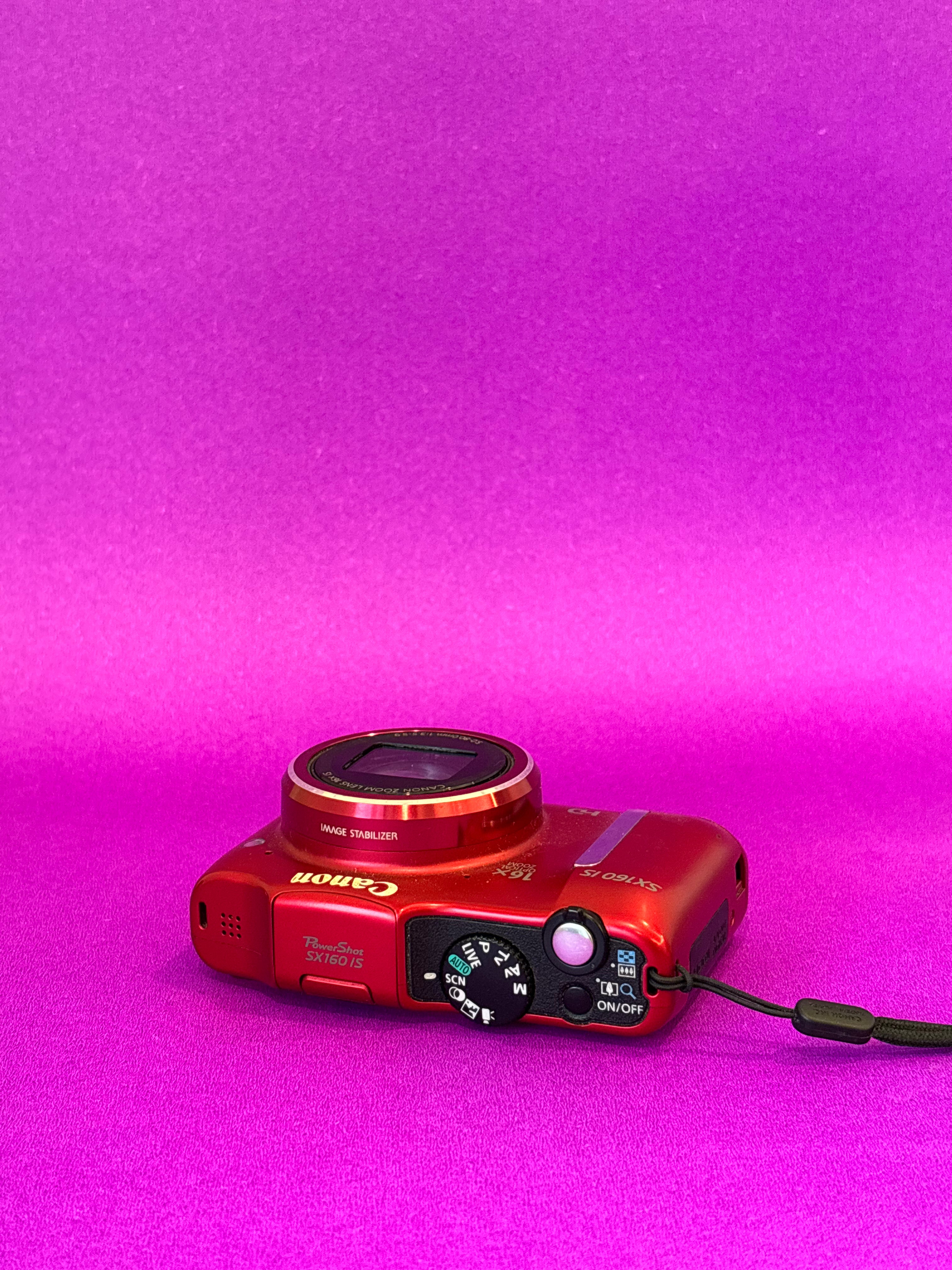 Canon PowerShot SX160 IS – Red