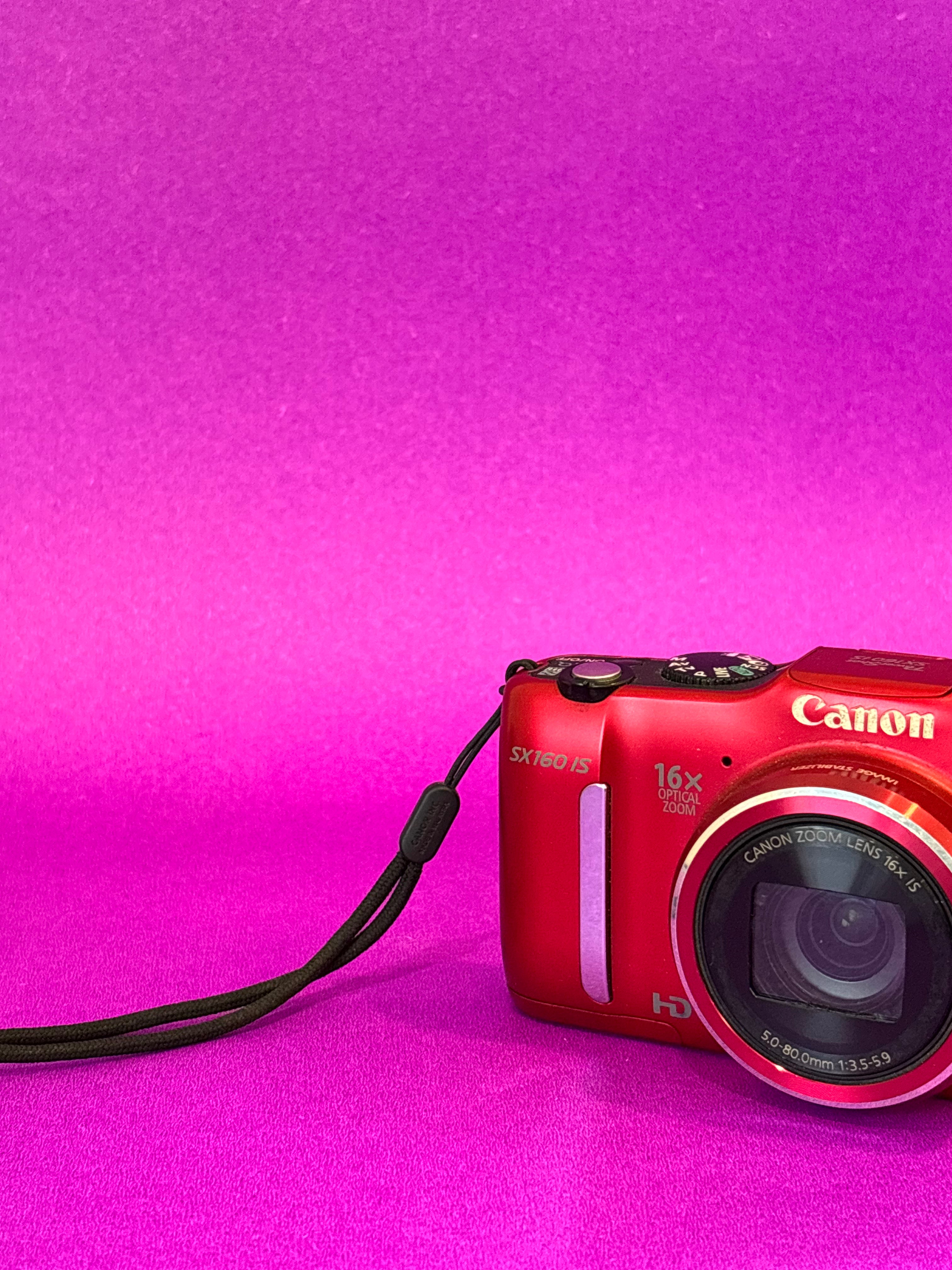 Canon PowerShot SX160 IS – Red