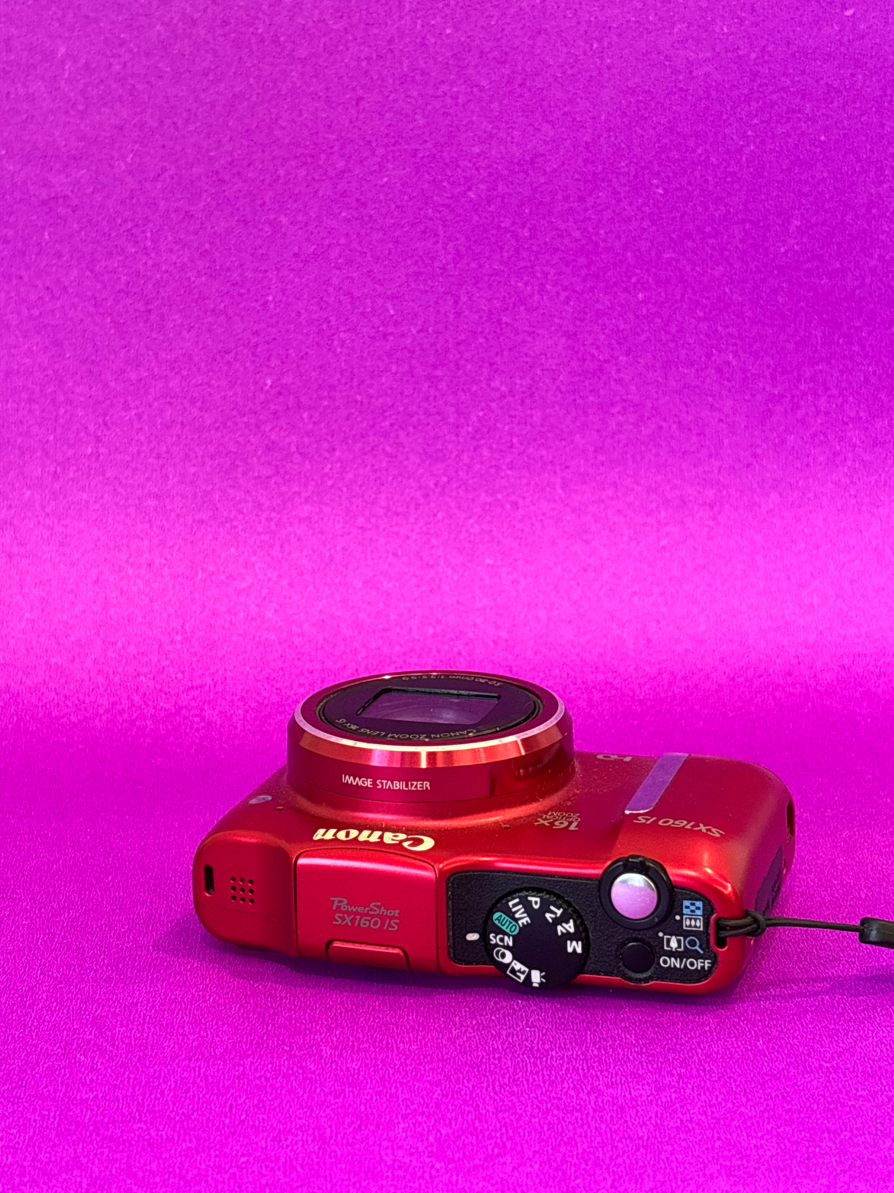 Canon PowerShot SX160 IS – Red